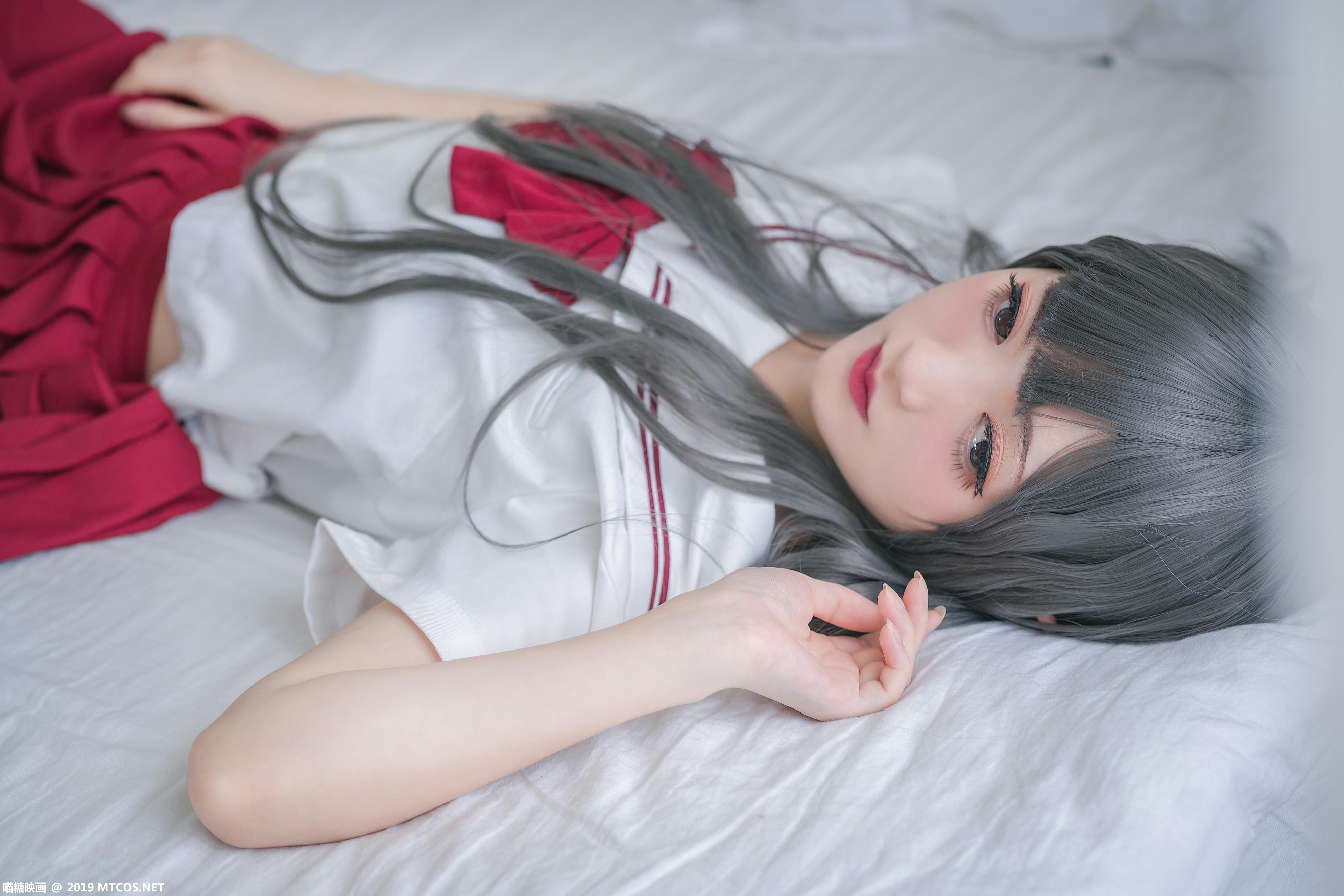 [喵糖映画] VOL.017 甜美学姐[40P／900MB]_第1集