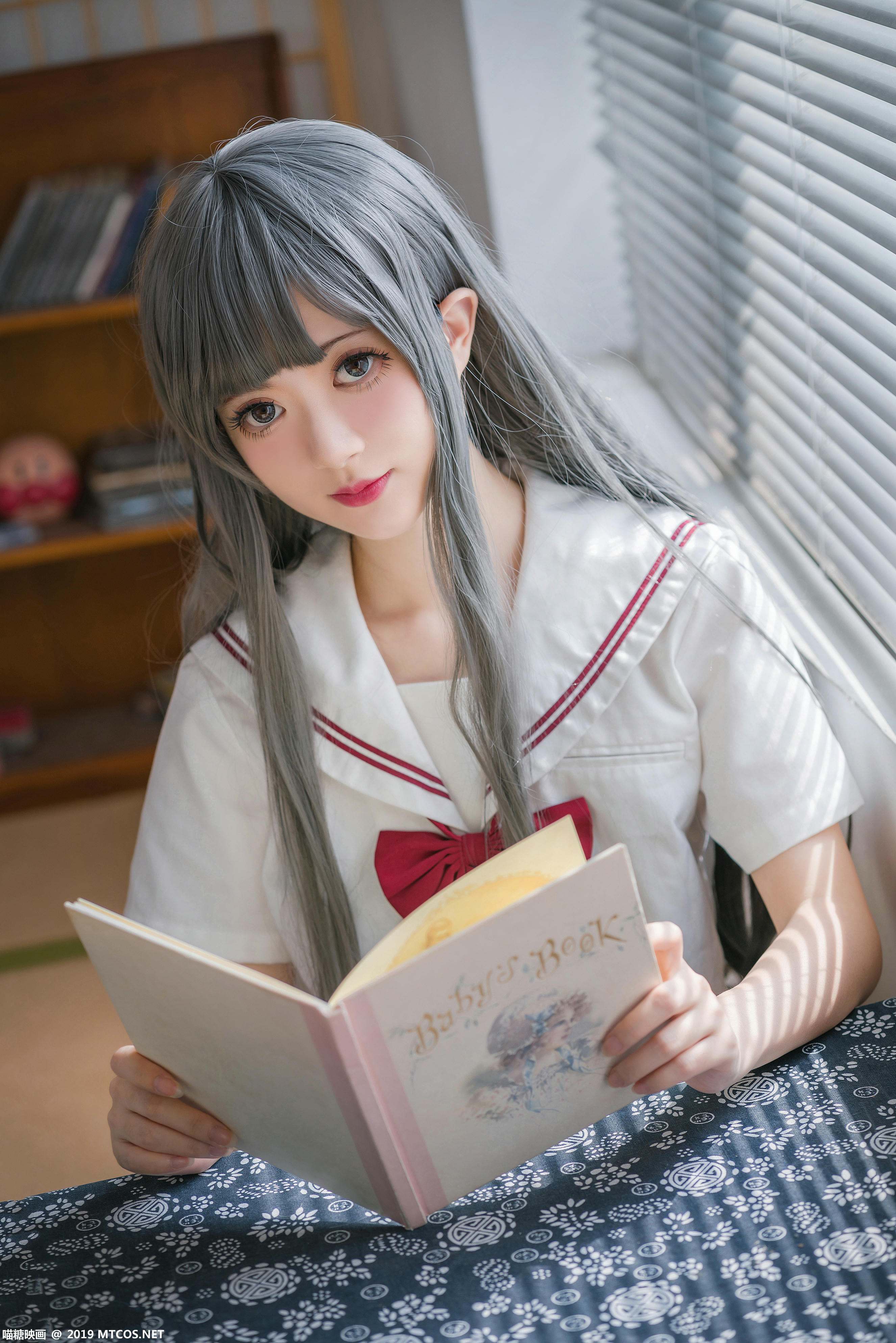 [喵糖映画] VOL.017 甜美学姐[40P／900MB]_第2集