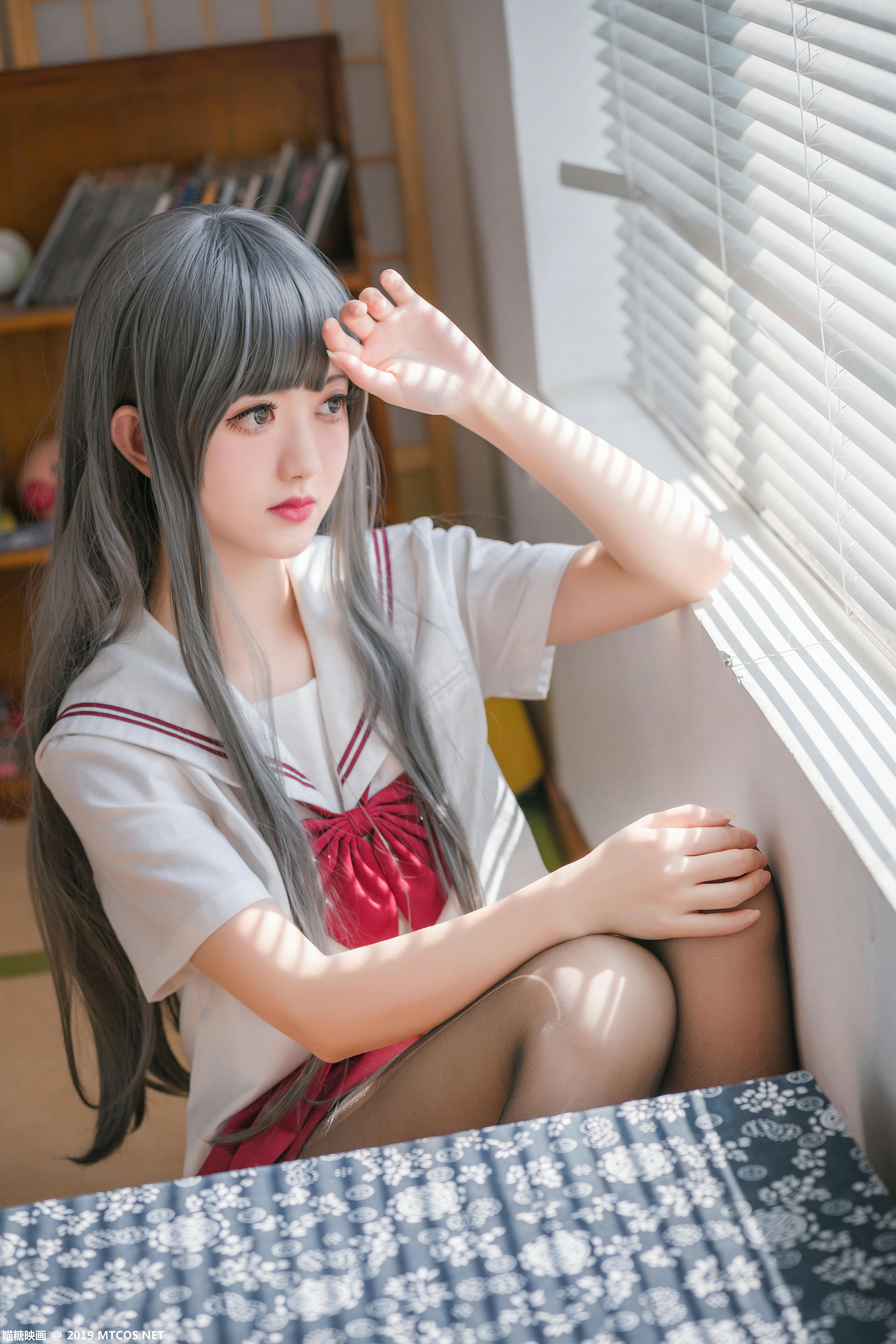 [喵糖映画] VOL.017 甜美学姐[40P／900MB]_第2集