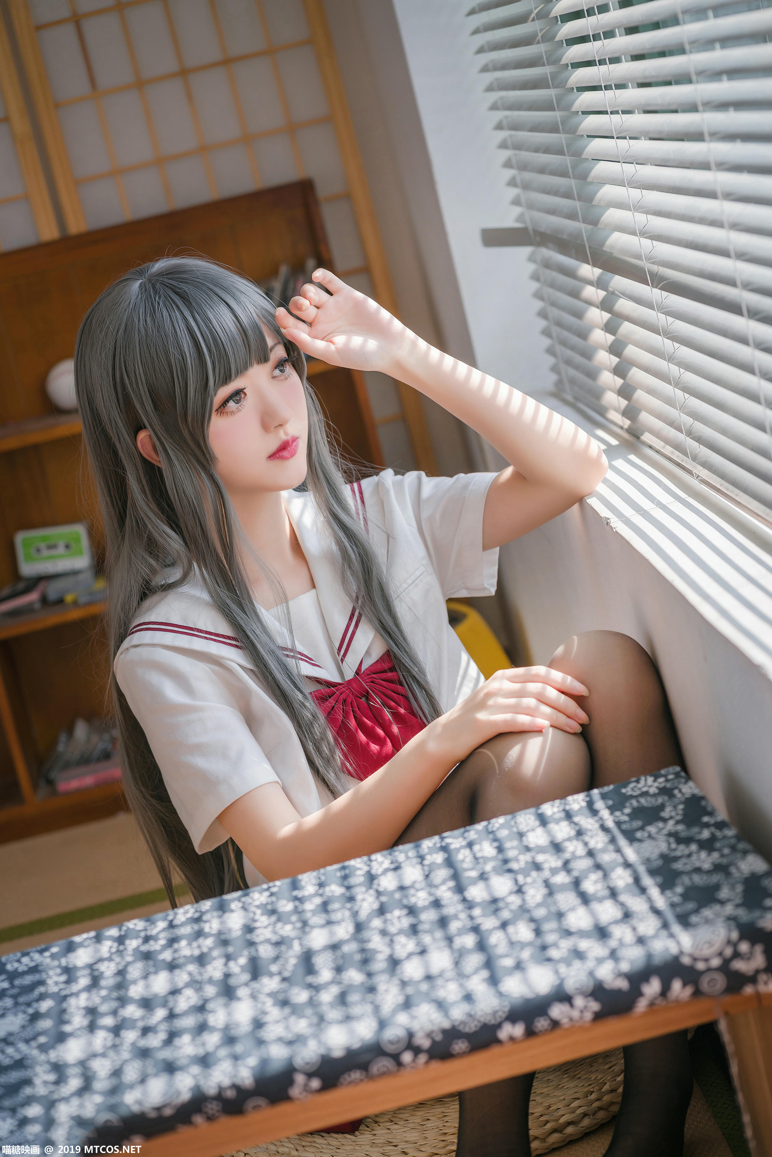 [喵糖映画] VOL.017 甜美学姐[40P／900MB]_第2集