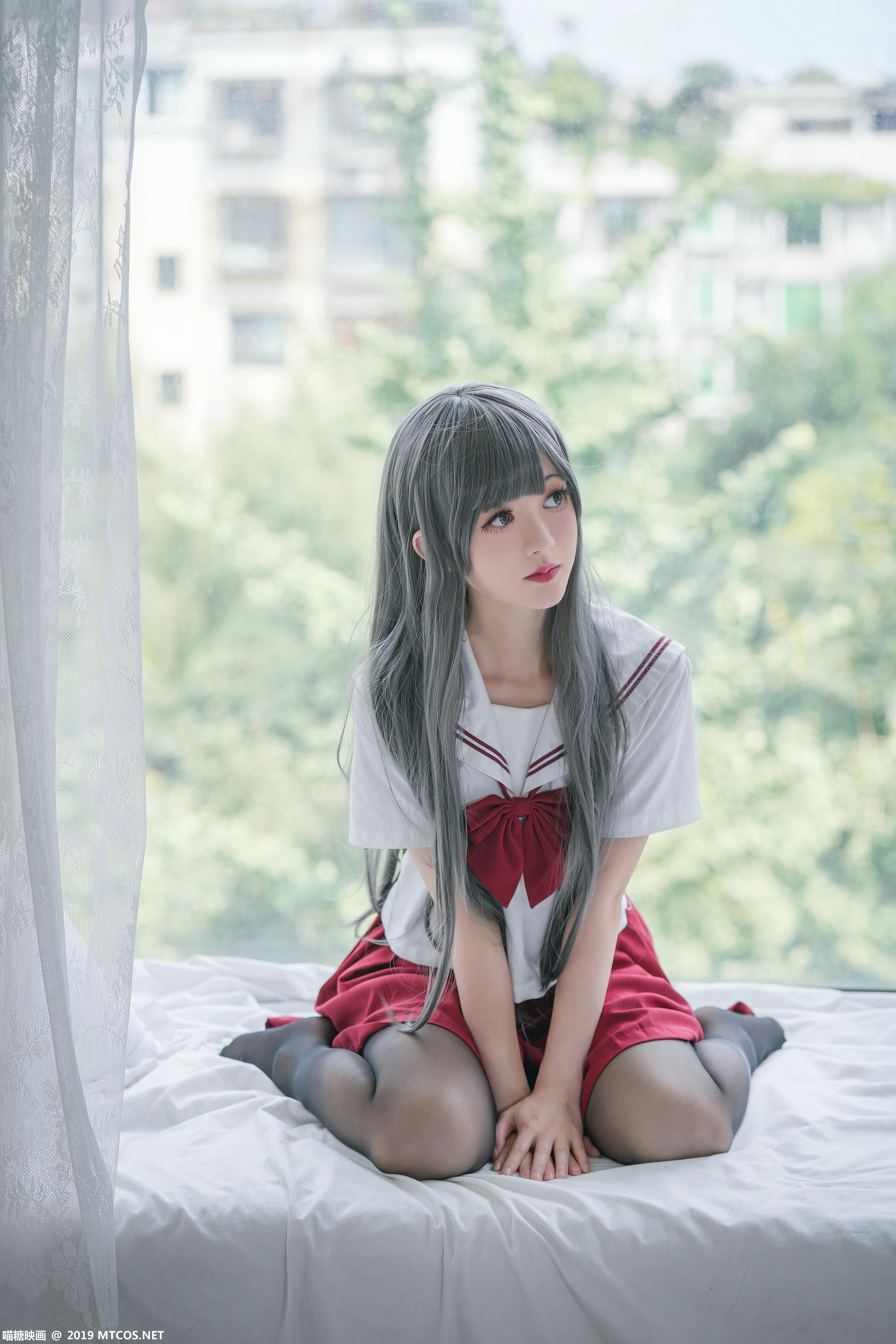 [喵糖映画] VOL.017 甜美学姐[40P／900MB]_第1集