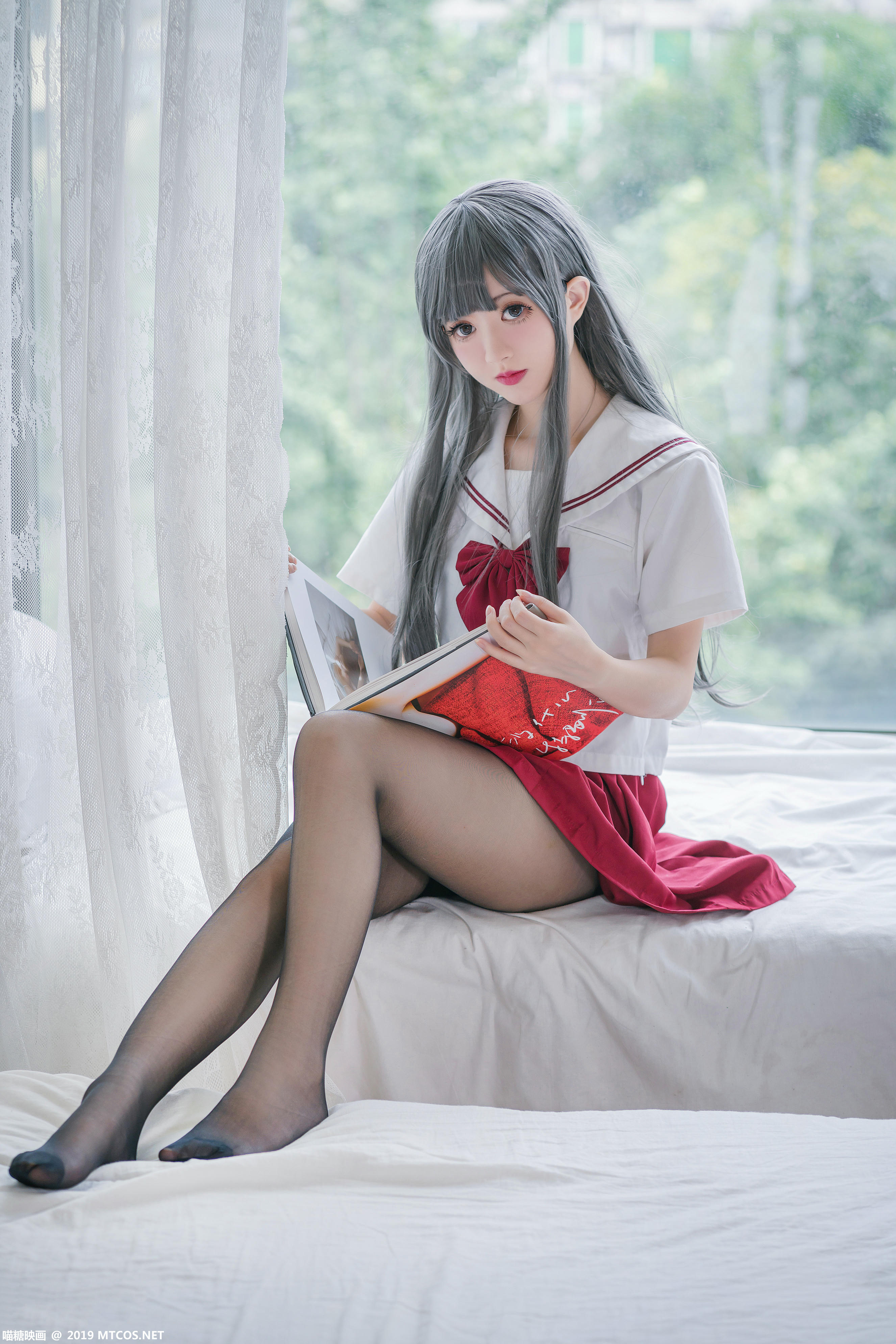 [喵糖映画] VOL.017 甜美学姐[40P／900MB]_第1集