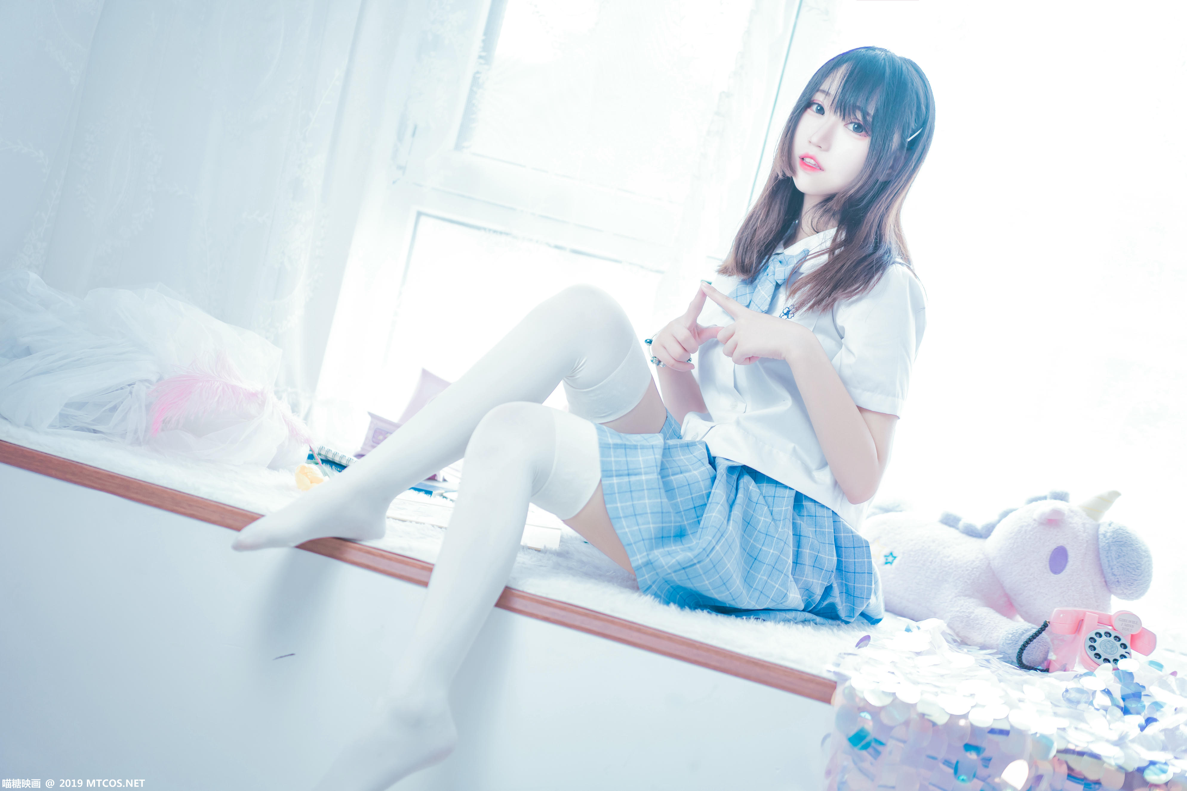 [喵糖映画] VOL.019 猫君君_MaoJun 冰凉一夏[46P／915MB]_第1集