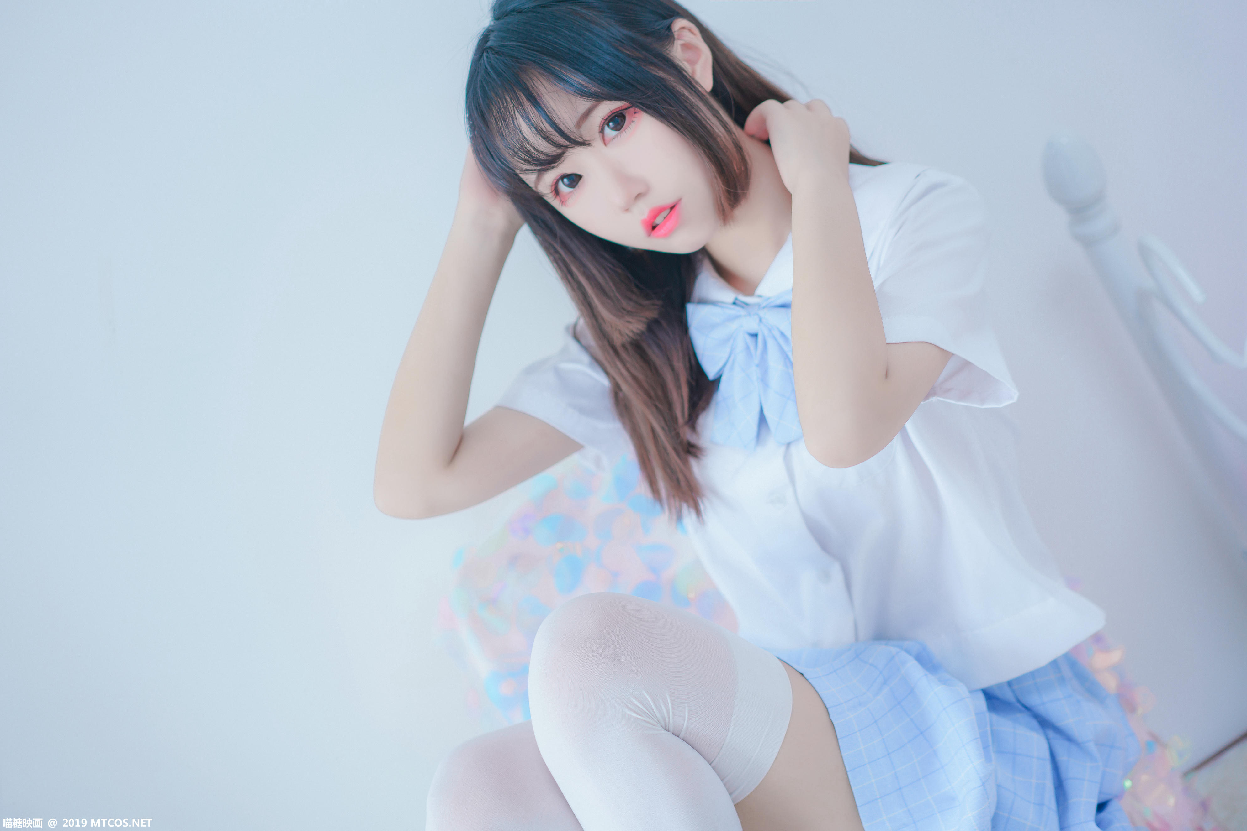 [喵糖映画] VOL.019 猫君君_MaoJun 冰凉一夏[46P／915MB]_第1集