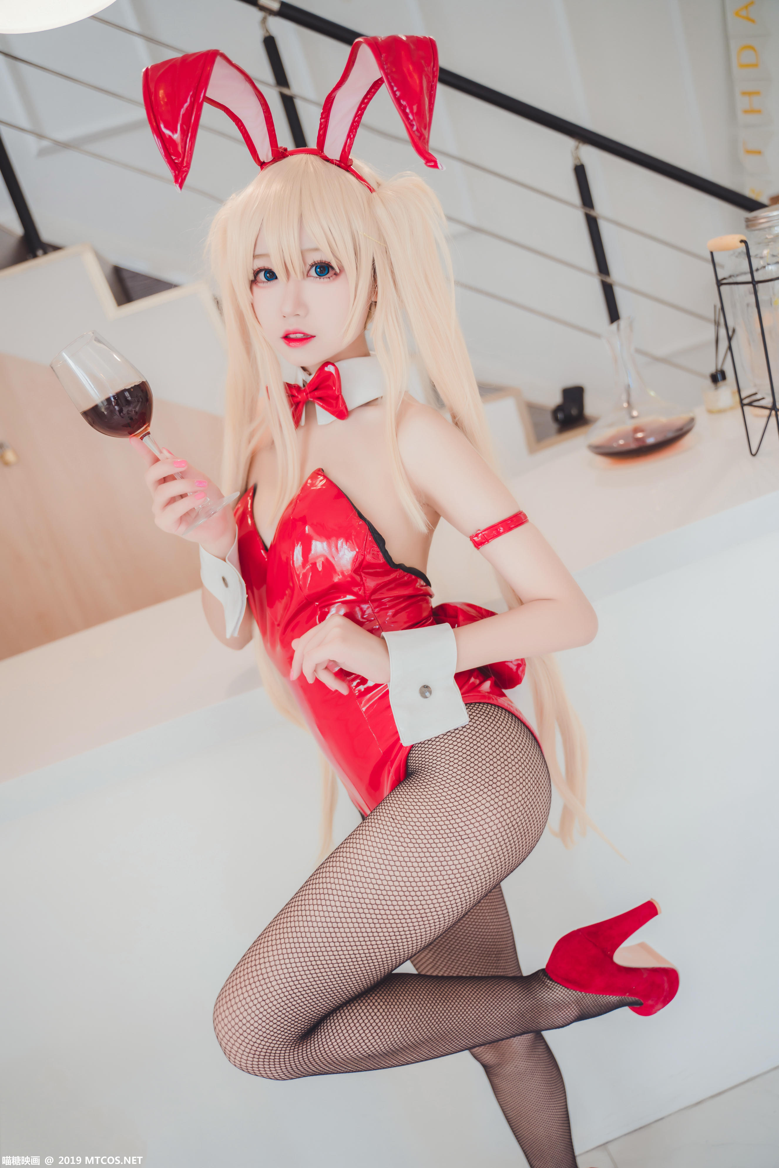 [喵糖映画] VOL.021 猫君君_MaoJun 梨梨兔女郎[40P／761MB]_第2集