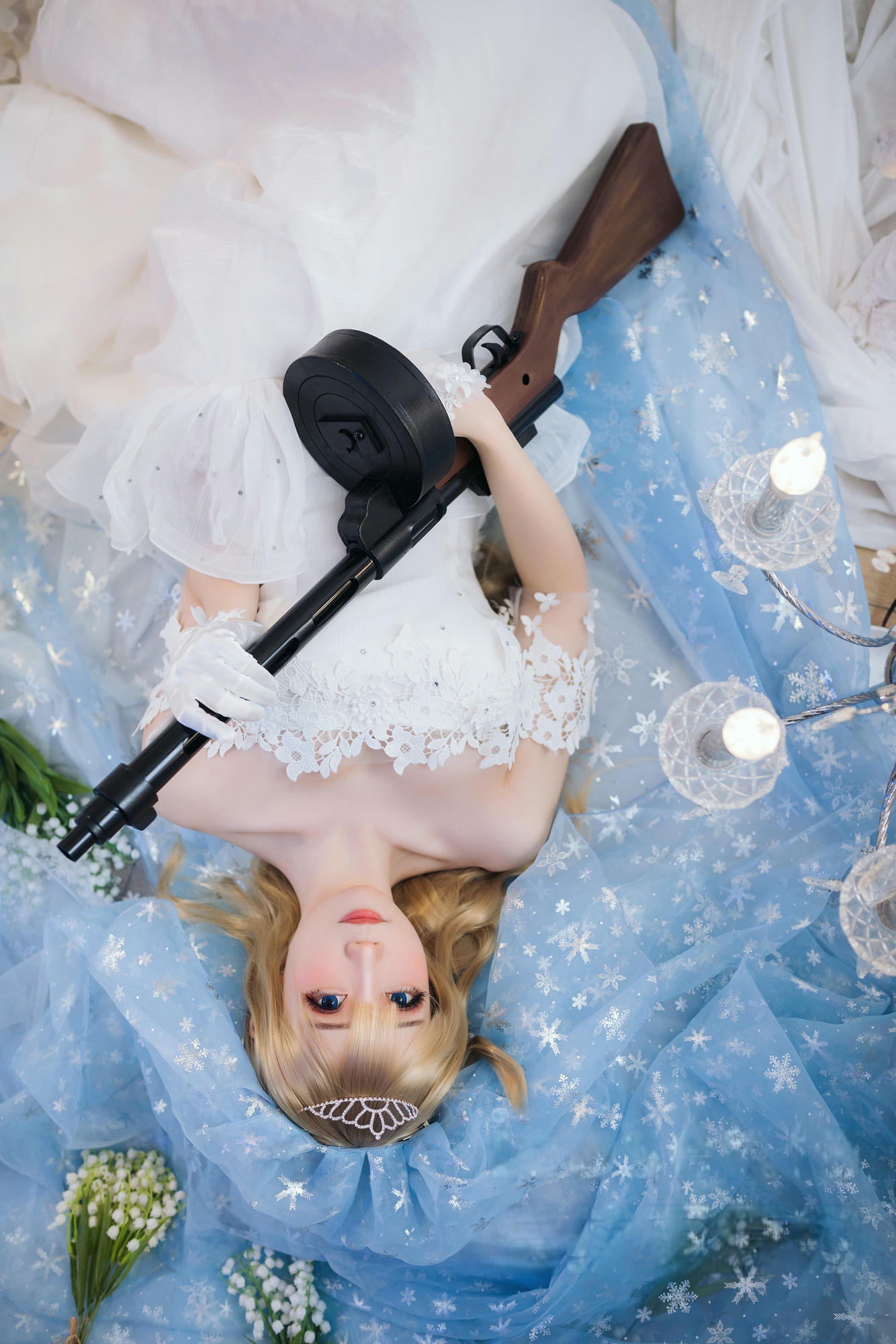 焖焖碳 NO.036 少女前线 索米 婚纱[42P 148.8M]_第2集