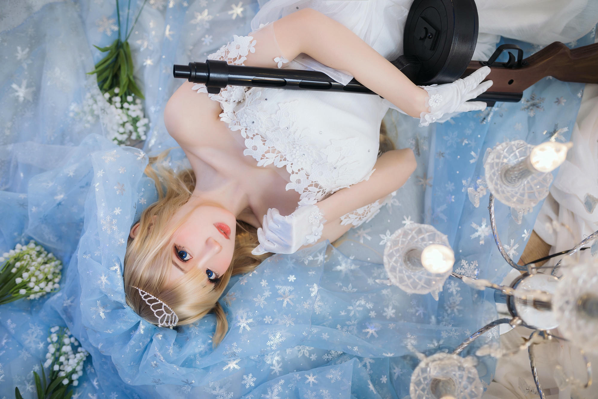 焖焖碳 NO.036 少女前线 索米 婚纱[42P 148.8M]_第2集