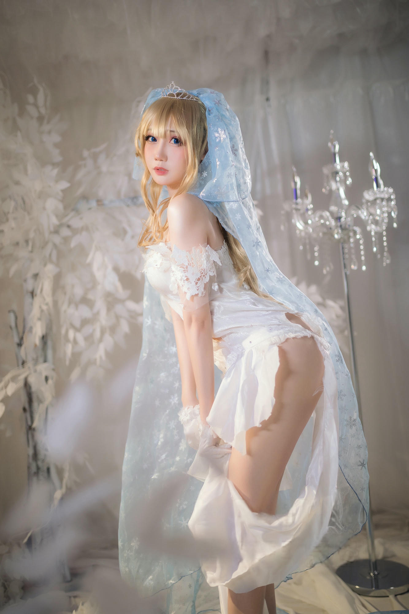 焖焖碳 NO.036 少女前线 索米 婚纱[42P 148.8M]_第2集