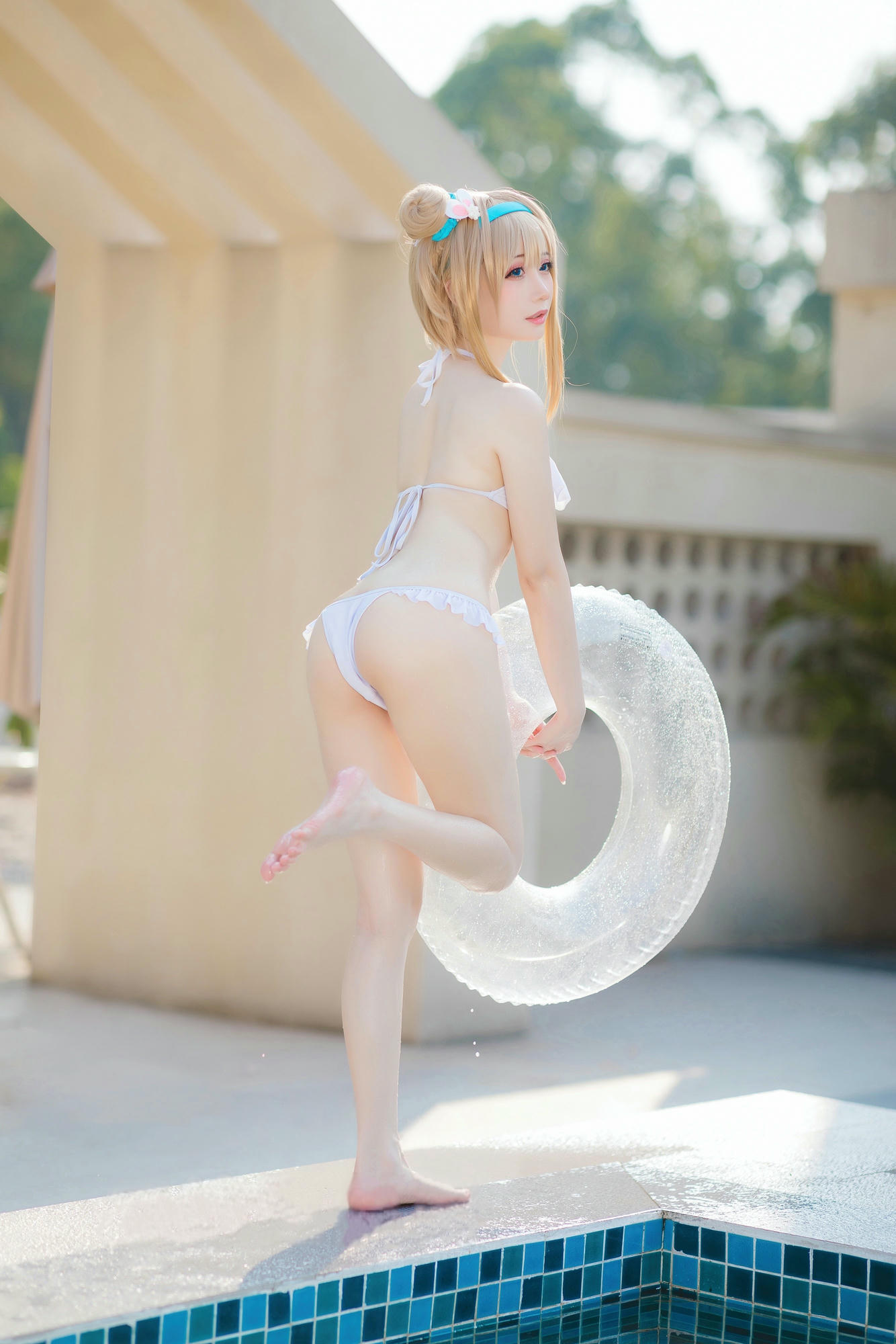 焖焖碳 NO.037 少女前线 索米 泳装 [46P 145MB]_第1集