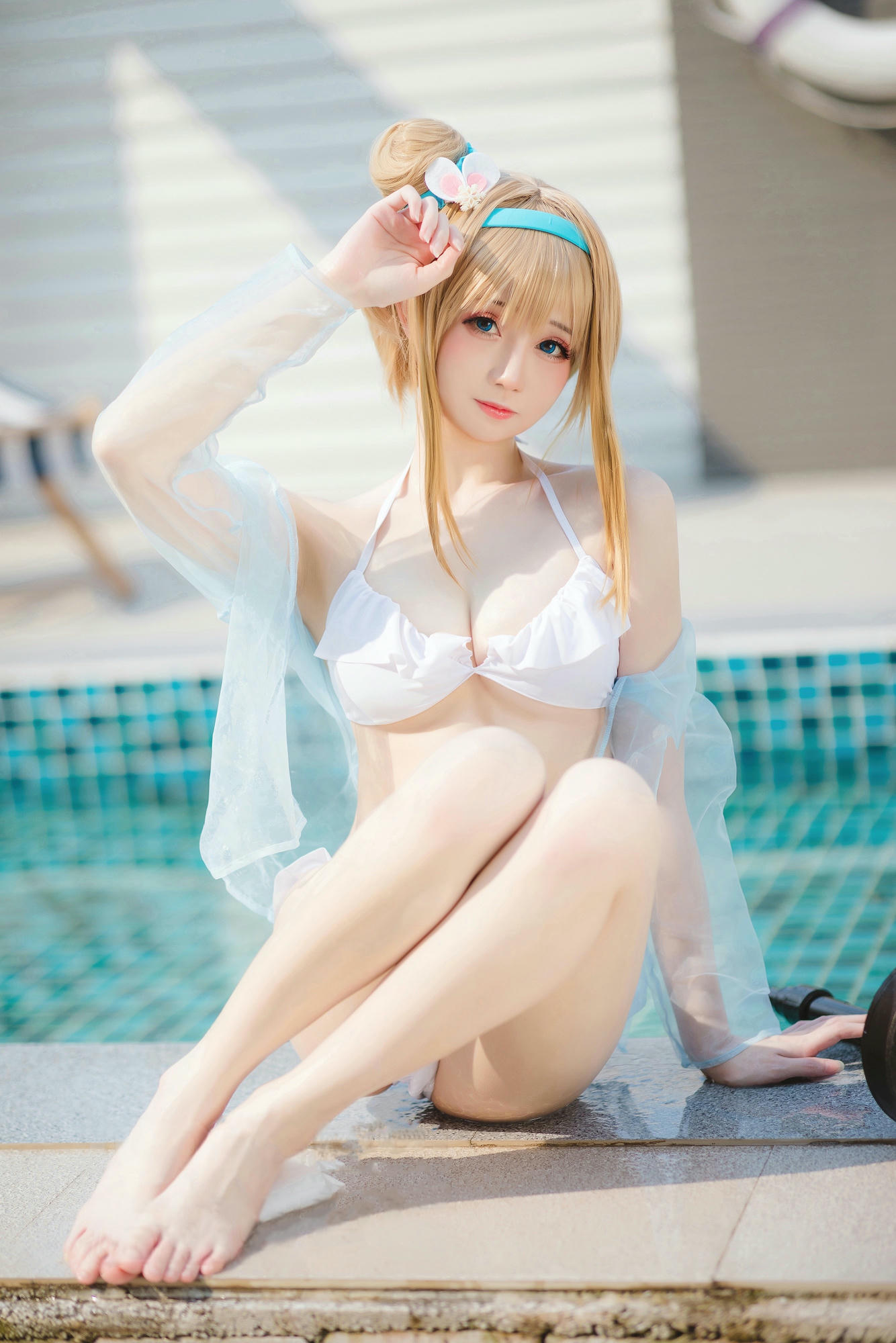 焖焖碳 NO.037 少女前线 索米 泳装 [46P 145MB]_第1集