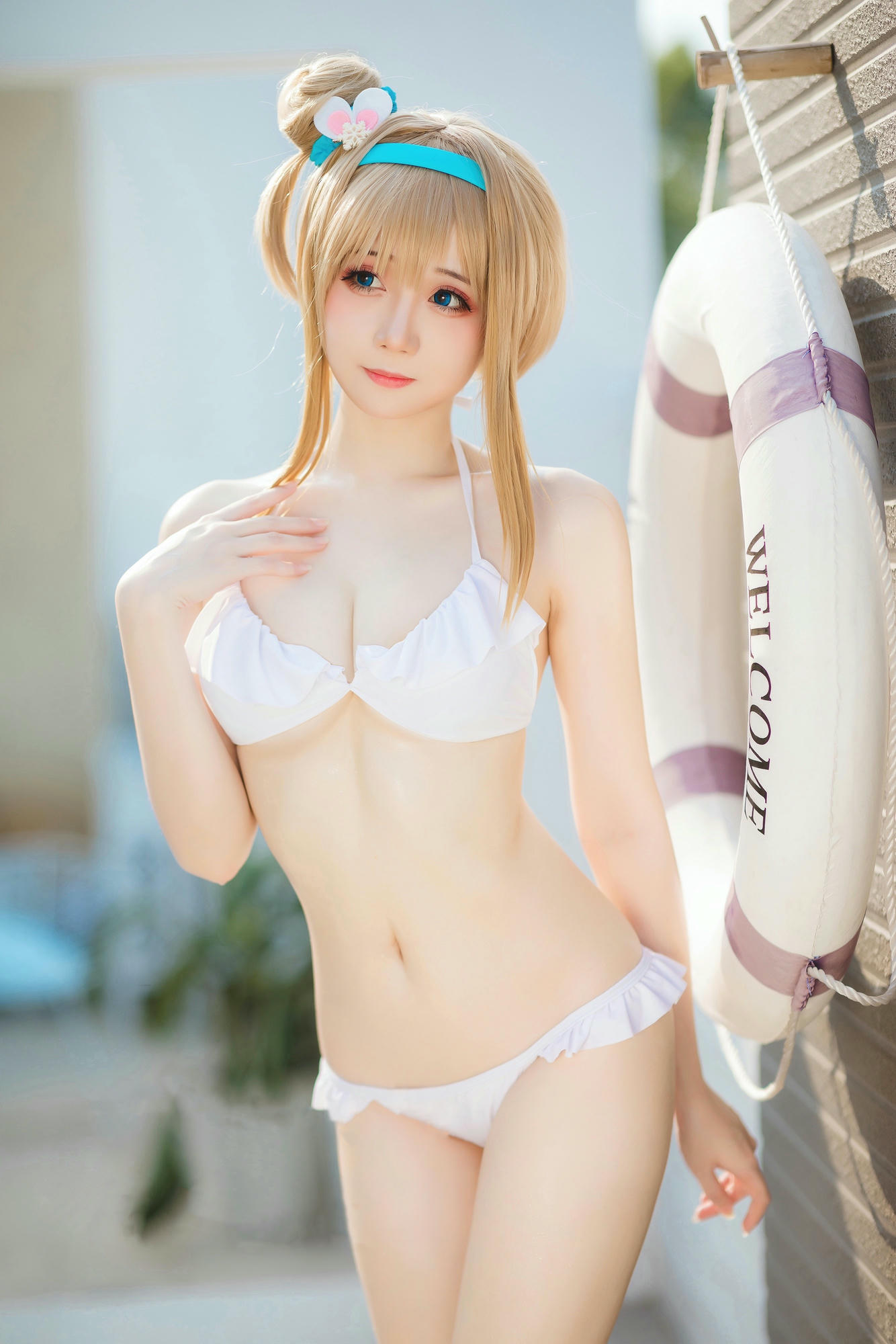 焖焖碳 NO.037 少女前线 索米 泳装 [46P 145MB]_第1集