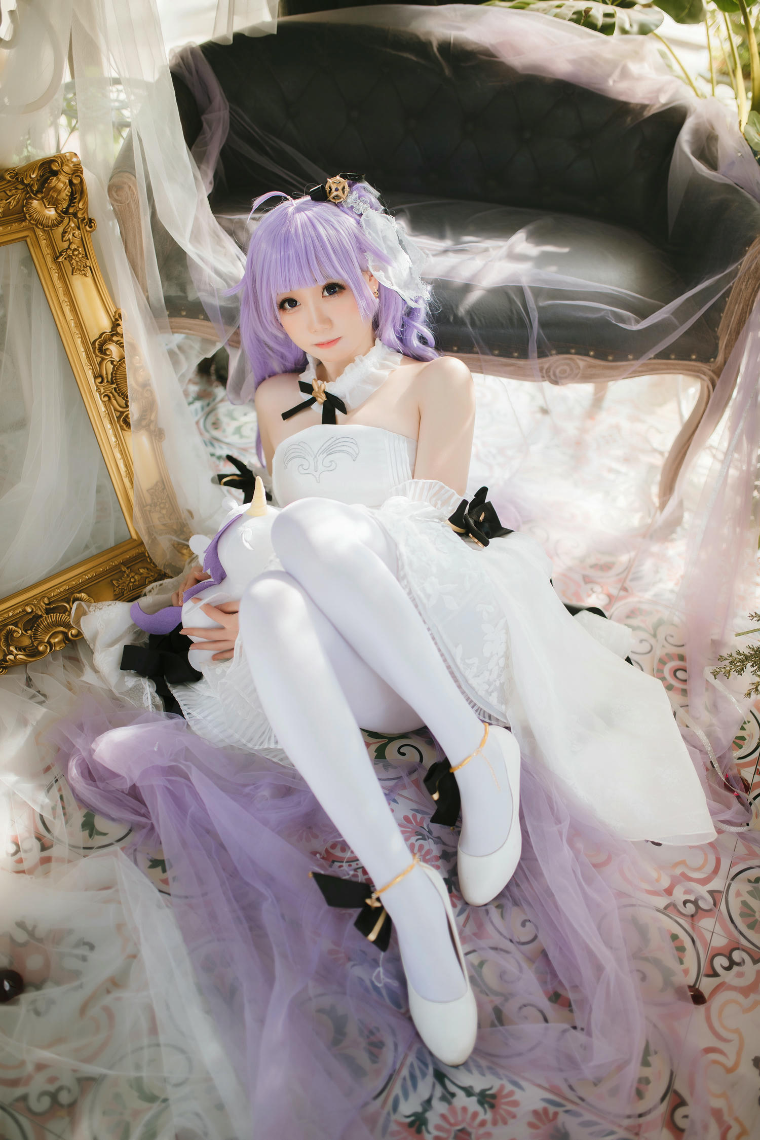 焖焖碳 NO.038 独角兽婚纱[25P-169.5M]_第1集