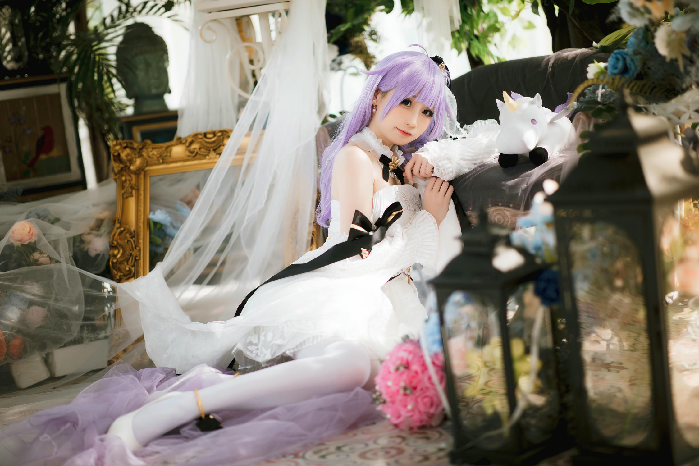 焖焖碳 NO.038 独角兽婚纱[25P-169.5M]_第1集