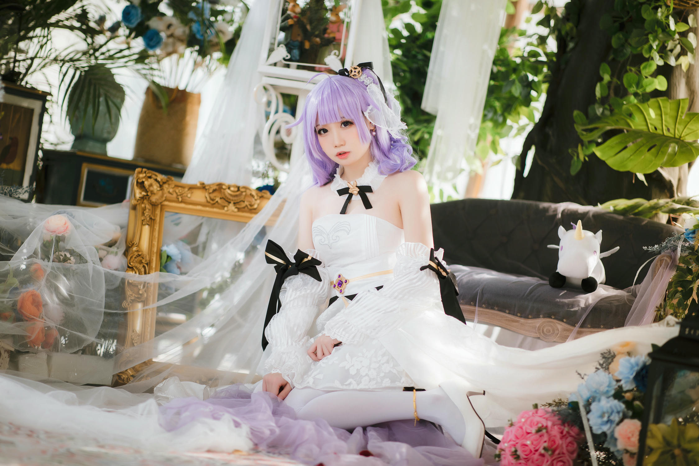 焖焖碳 NO.038 独角兽婚纱[25P-169.5M]_第2集