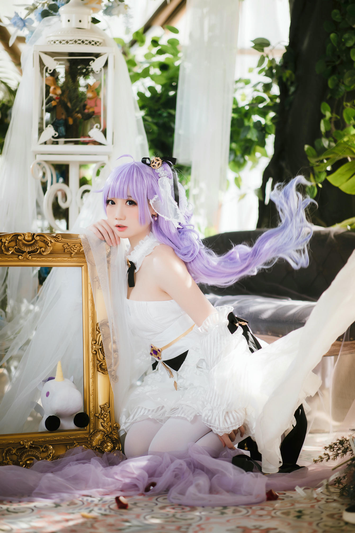 焖焖碳 NO.038 独角兽婚纱[25P-169.5M]_第1集