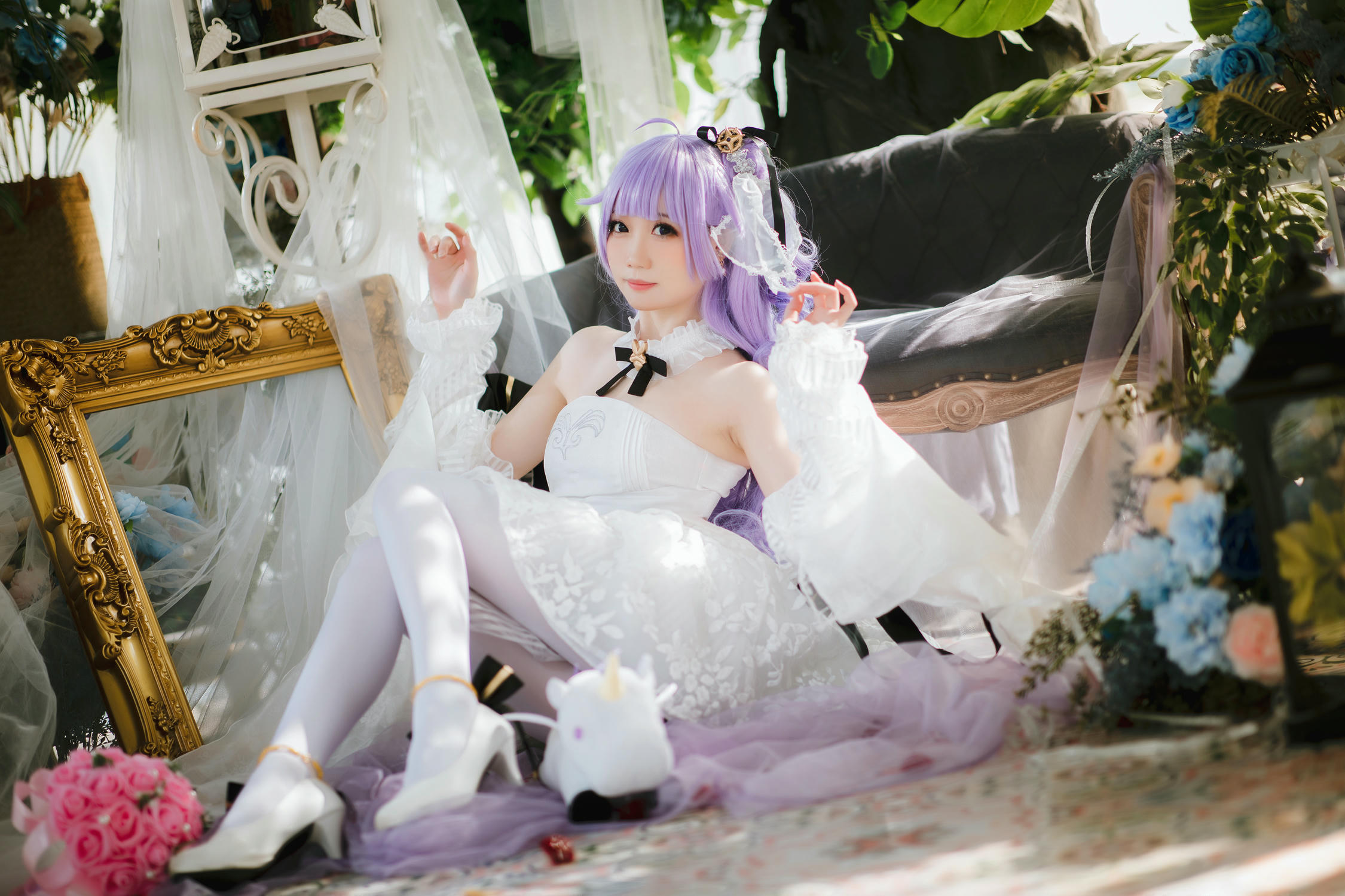 焖焖碳 NO.038 独角兽婚纱[25P-169.5M]_第1集