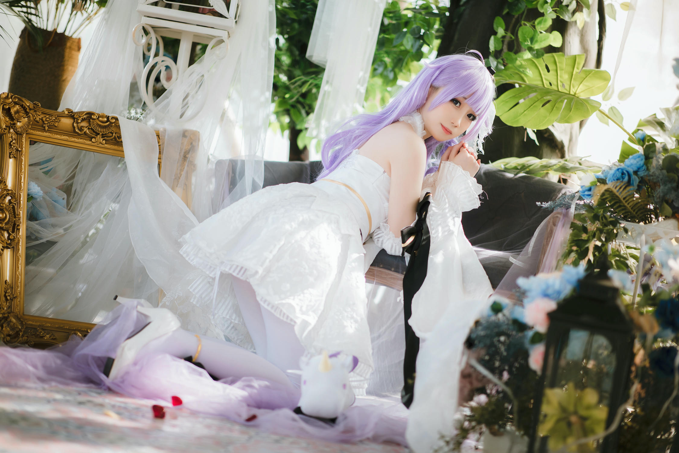 焖焖碳 NO.038 独角兽婚纱[25P-169.5M]_第1集