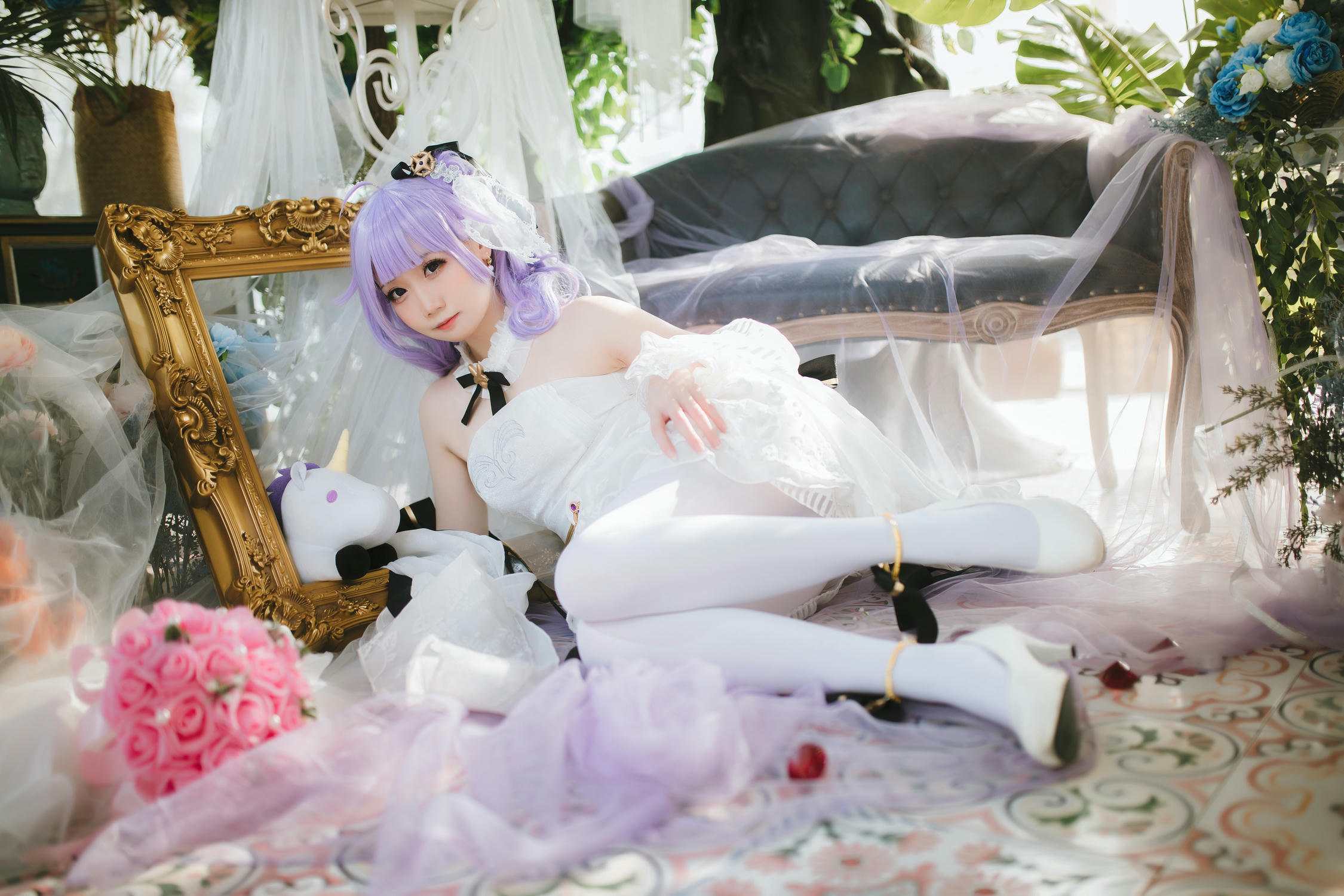 焖焖碳 NO.038 独角兽婚纱[25P-169.5M]_第1集