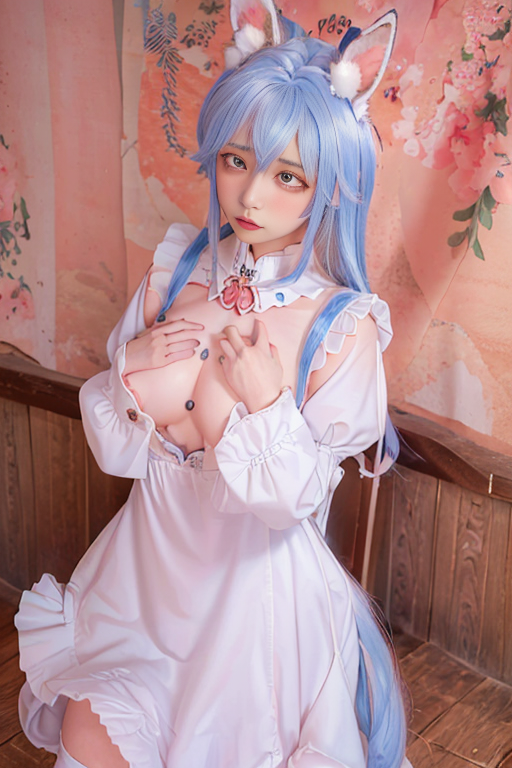 爆机少女喵小吉 NO.082 AI 兔子女仆 [142P 150MB]-Pic_第3集