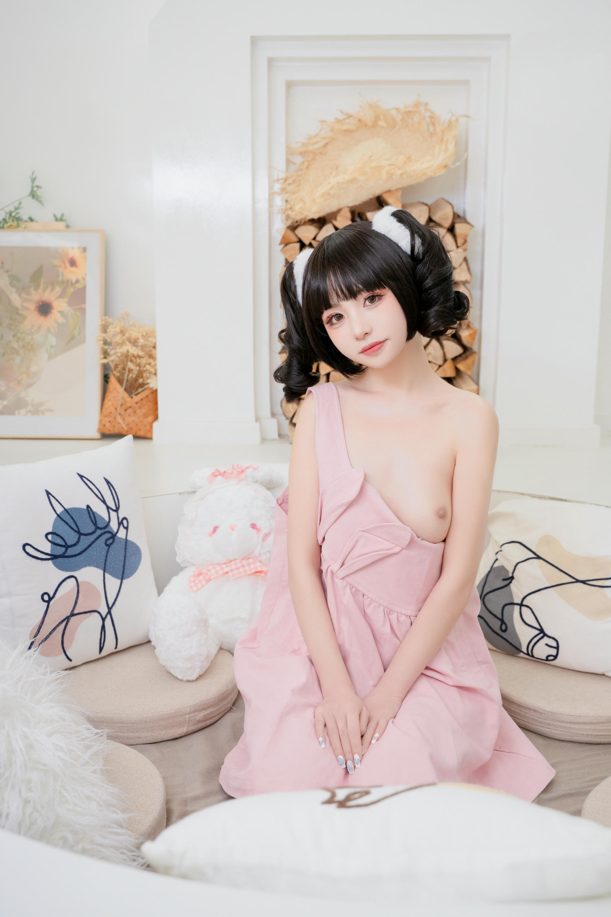 爆机少女喵小吉 NO.083 蜜桃乌龙 [91P2V 2.38GB]-Pic_第4集