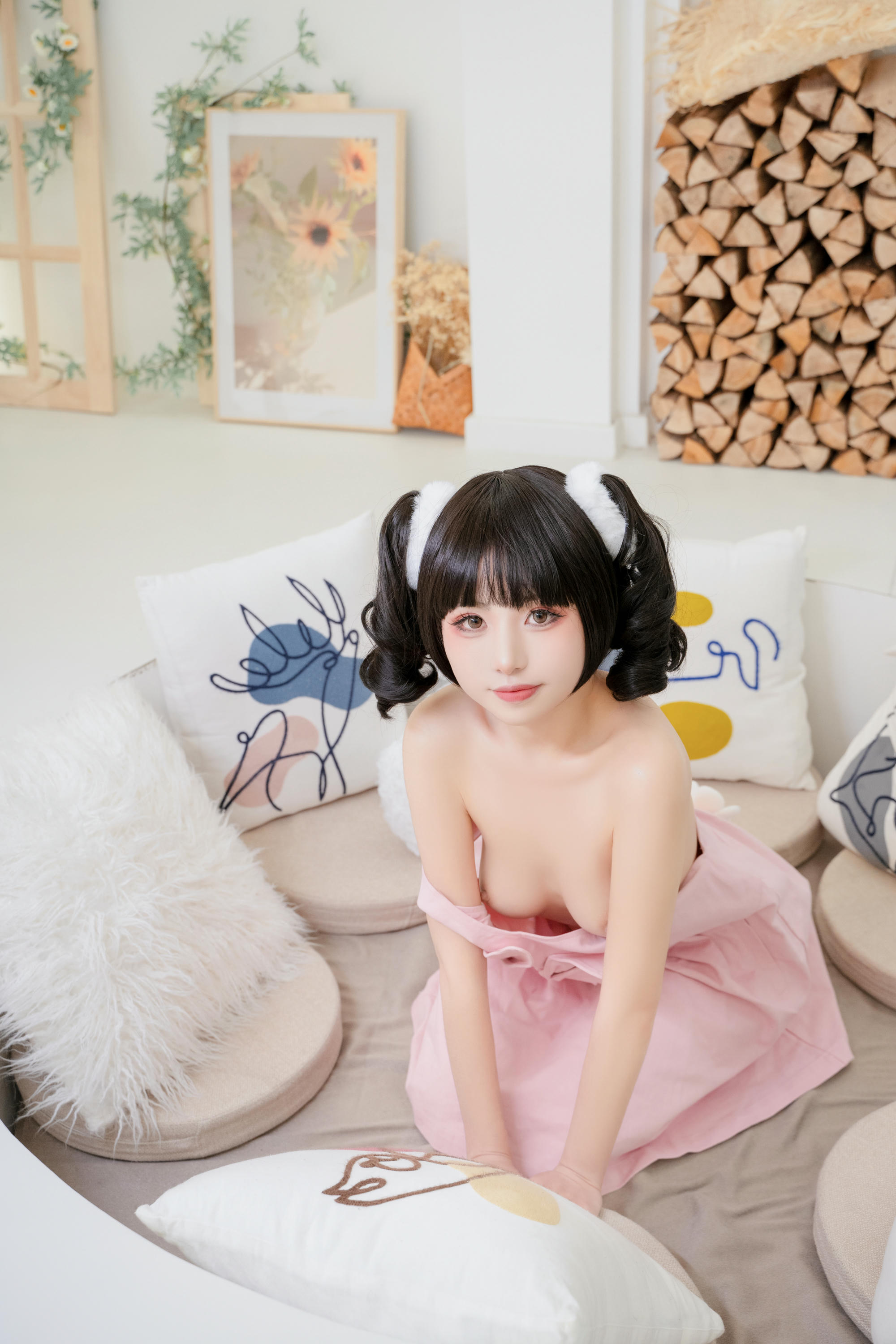 爆机少女喵小吉 NO.083 蜜桃乌龙 [91P2V 2.38GB]-Pic_第4集