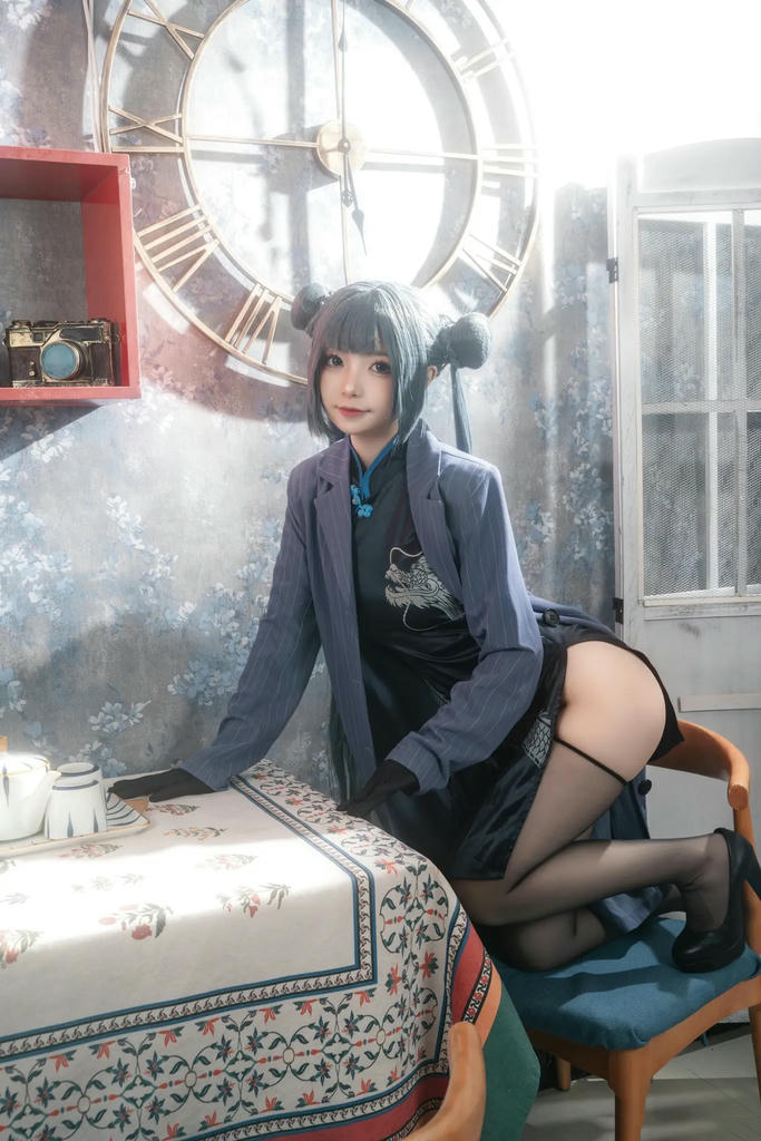 爆机少女喵小吉 NO.089 碧蓝档案-妃咲 [79P1V-435MB]_第1集