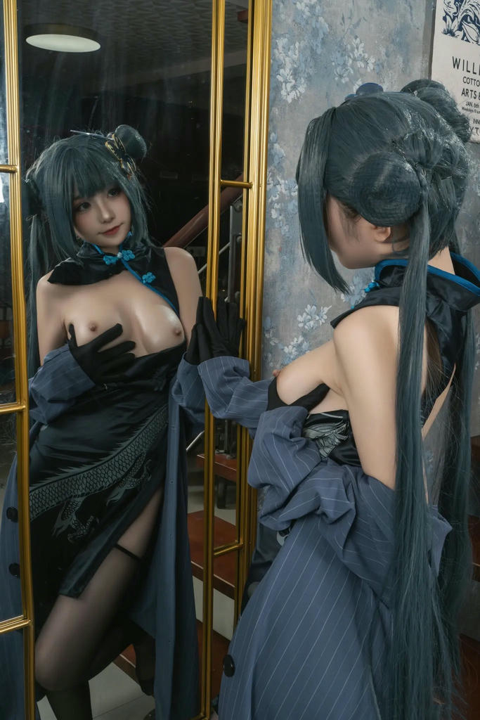 爆机少女喵小吉 NO.089 碧蓝档案-妃咲 [79P1V-435MB]_第1集