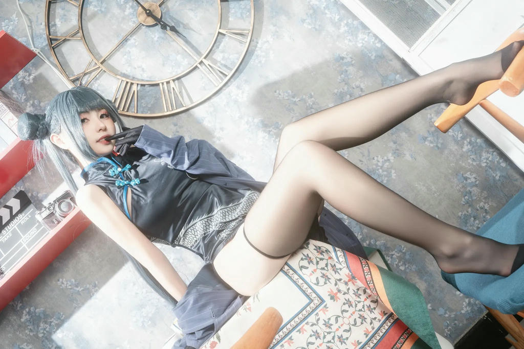 爆机少女喵小吉 NO.089 碧蓝档案-妃咲 [79P1V-435MB]_第1集