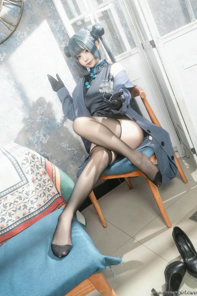 爆机少女喵小吉 NO.089 碧蓝档案-妃咲 [79P1V-435MB]_第1集