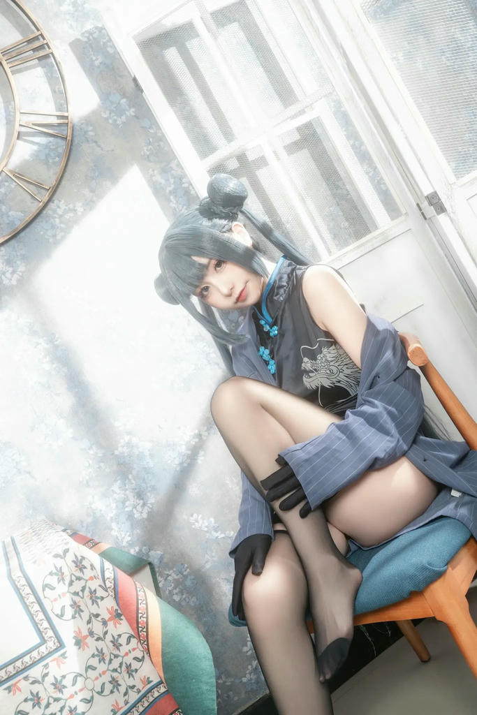 爆机少女喵小吉 NO.089 碧蓝档案-妃咲 [79P1V-435MB]_第1集