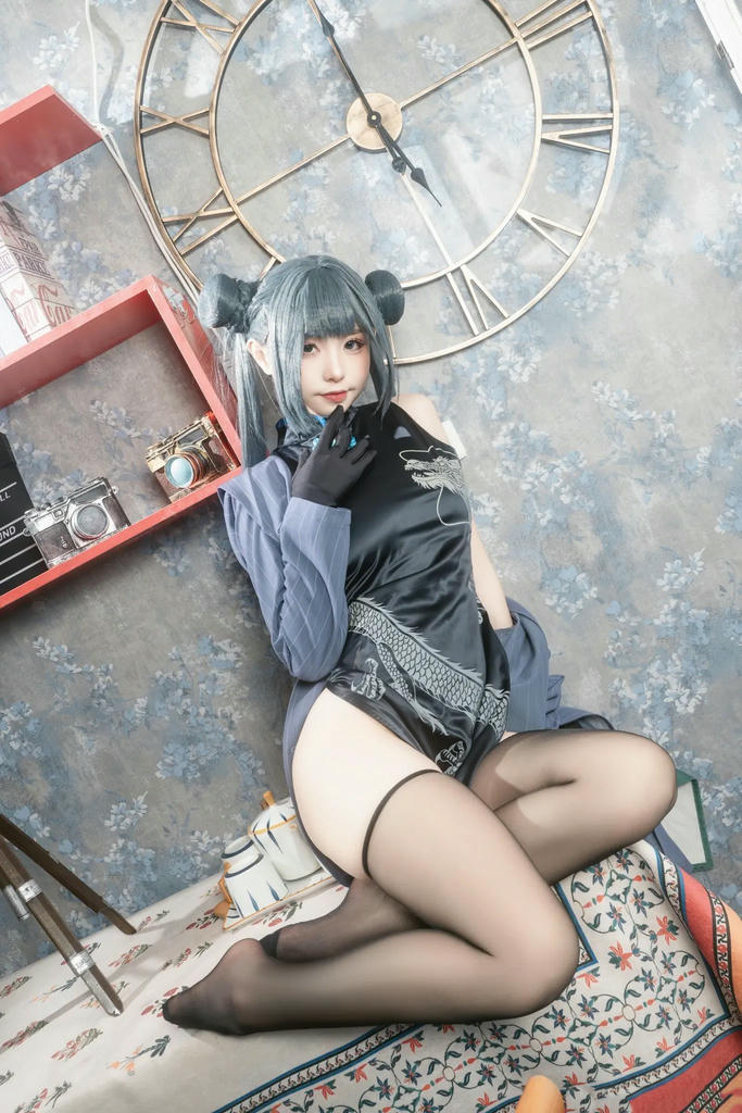 爆机少女喵小吉 NO.089 碧蓝档案-妃咲 [79P1V-435MB]_第1集