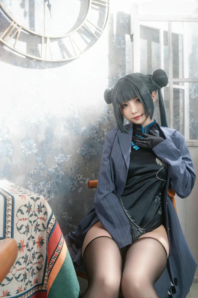 爆机少女喵小吉 NO.089 碧蓝档案-妃咲 [79P1V-435MB]_第1集