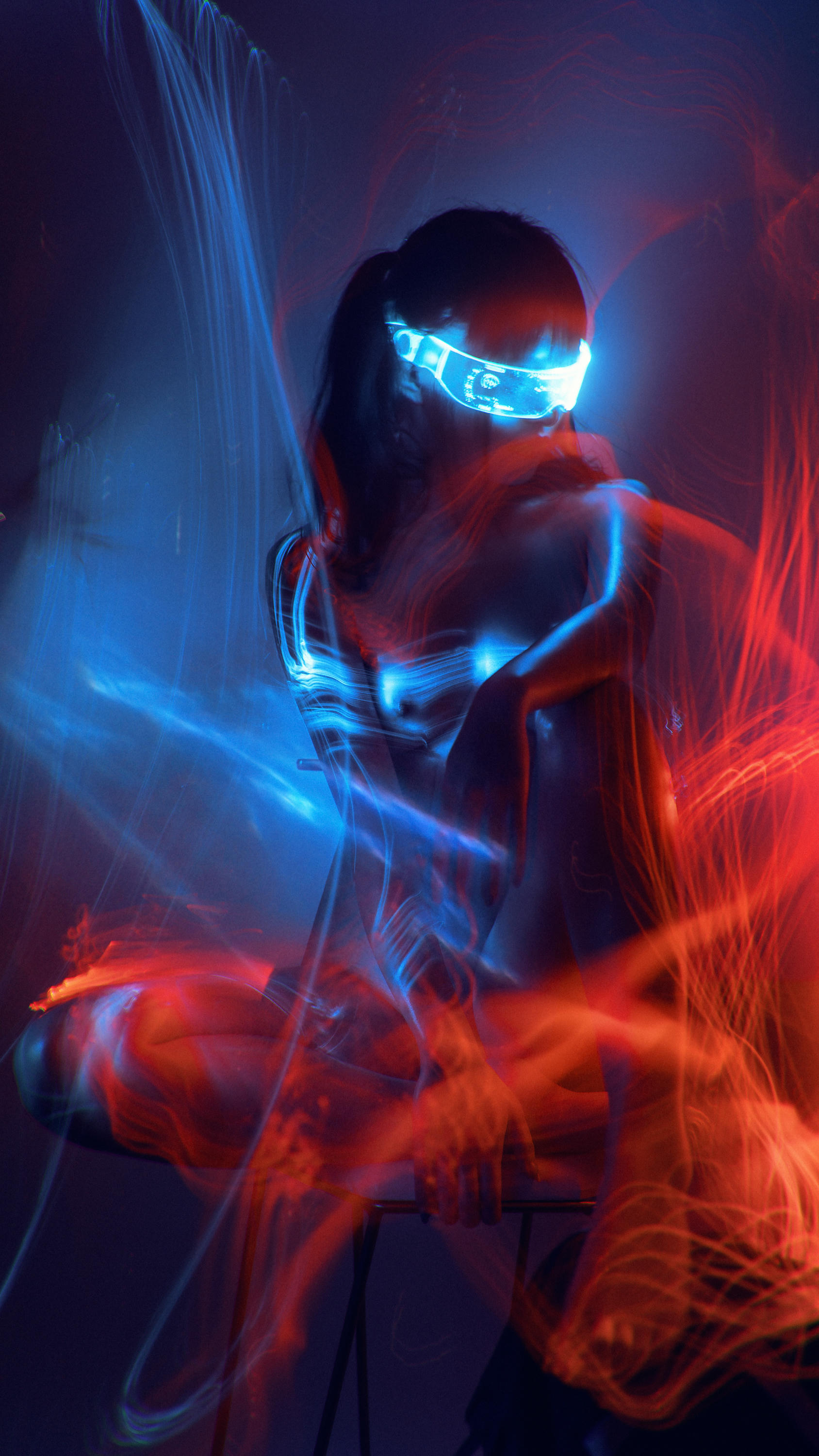 爆机少女喵小吉 NO.012 福利：爆机少女喵小吉 虚假得赛博朋克 [12P 135MB]_第1集