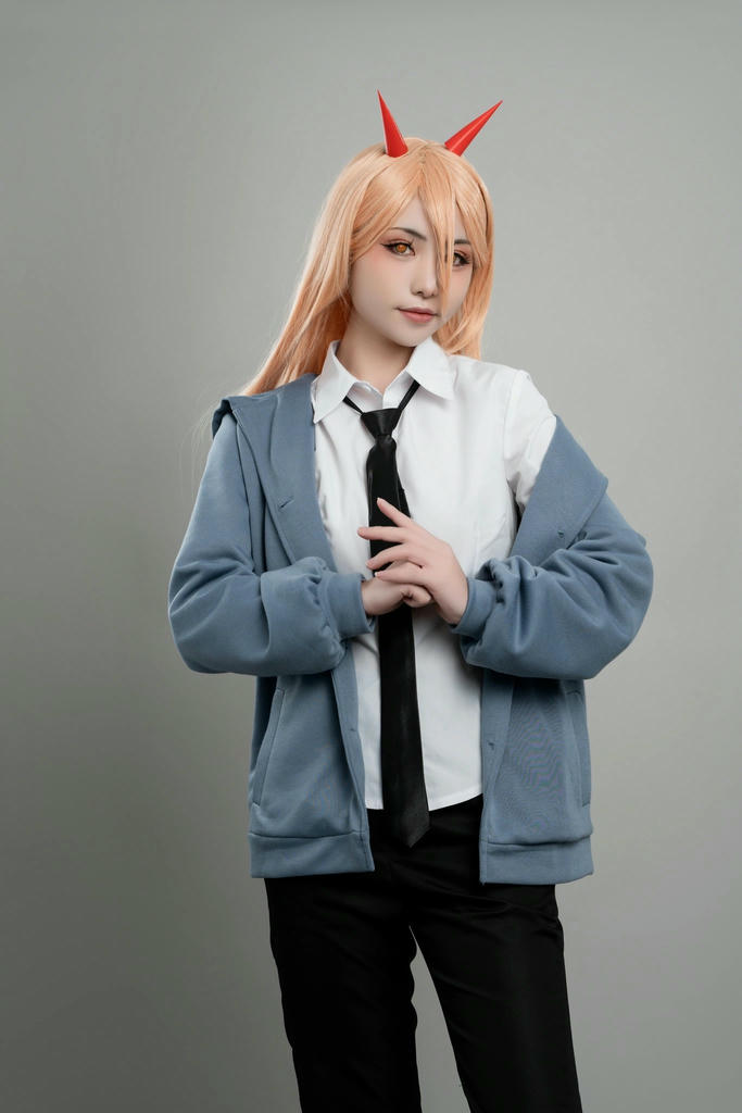 爆机少女喵小吉 NO.090 电锯人-帕瓦 [74P1V-368MB]_第1集