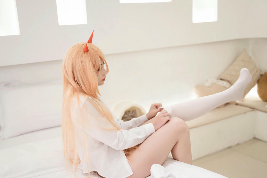 爆机少女喵小吉 NO.090 电锯人-帕瓦 [74P1V-368MB]_第1集