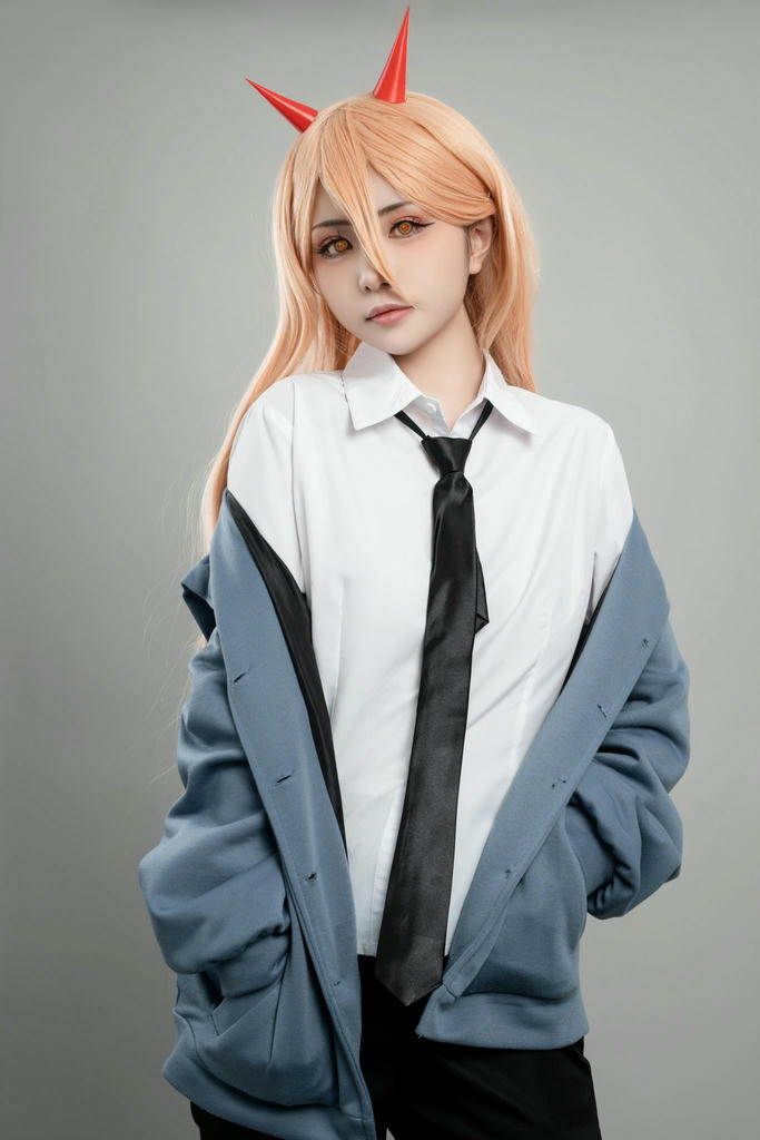 爆机少女喵小吉 NO.090 电锯人-帕瓦 [74P1V-368MB]_第1集