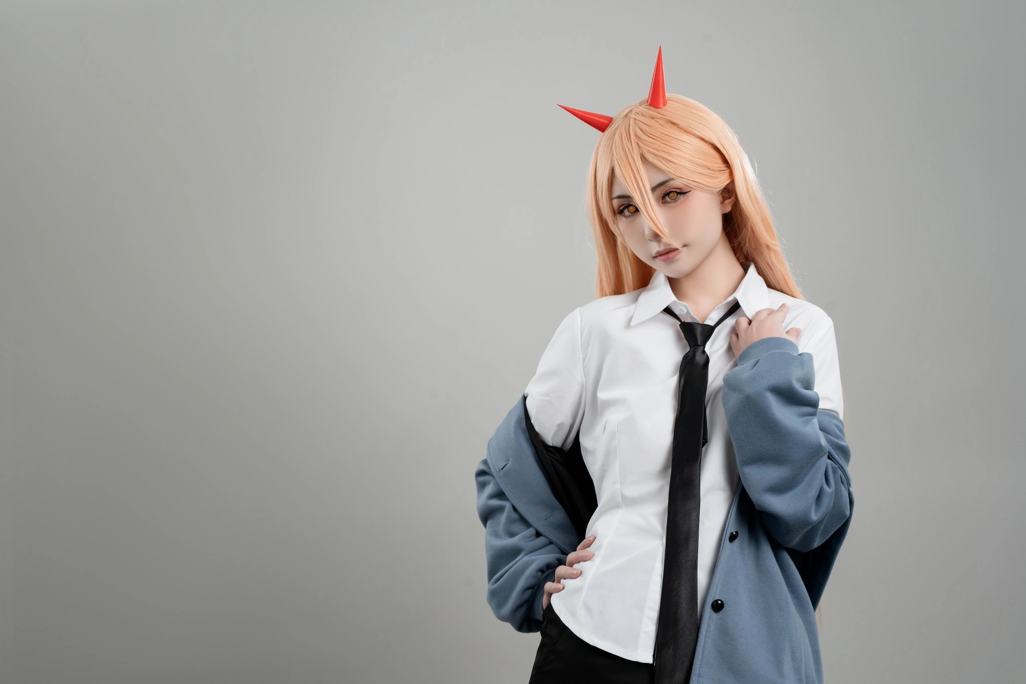 爆机少女喵小吉 NO.090 电锯人-帕瓦 [74P1V-368MB]_第1集