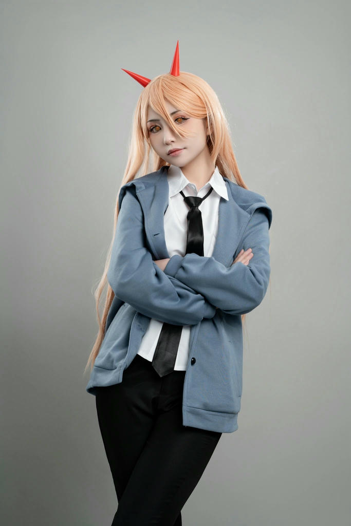 爆机少女喵小吉 NO.090 电锯人-帕瓦 [74P1V-368MB]_第2集