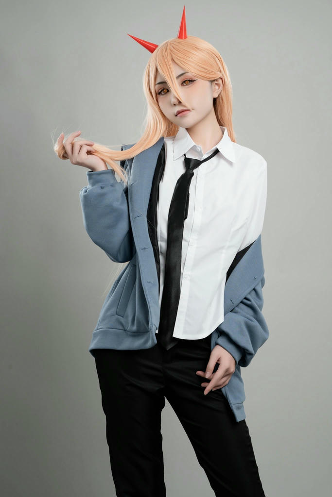 爆机少女喵小吉 NO.090 电锯人-帕瓦 [74P1V-368MB]_第2集