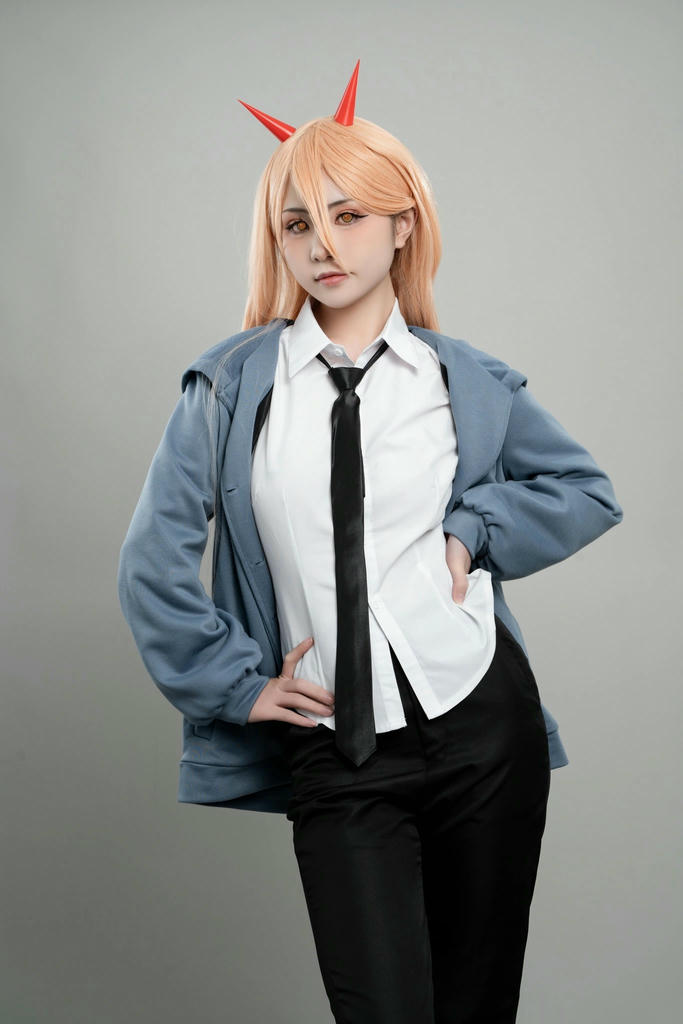 爆机少女喵小吉 NO.090 电锯人-帕瓦 [74P1V-368MB]_第1集