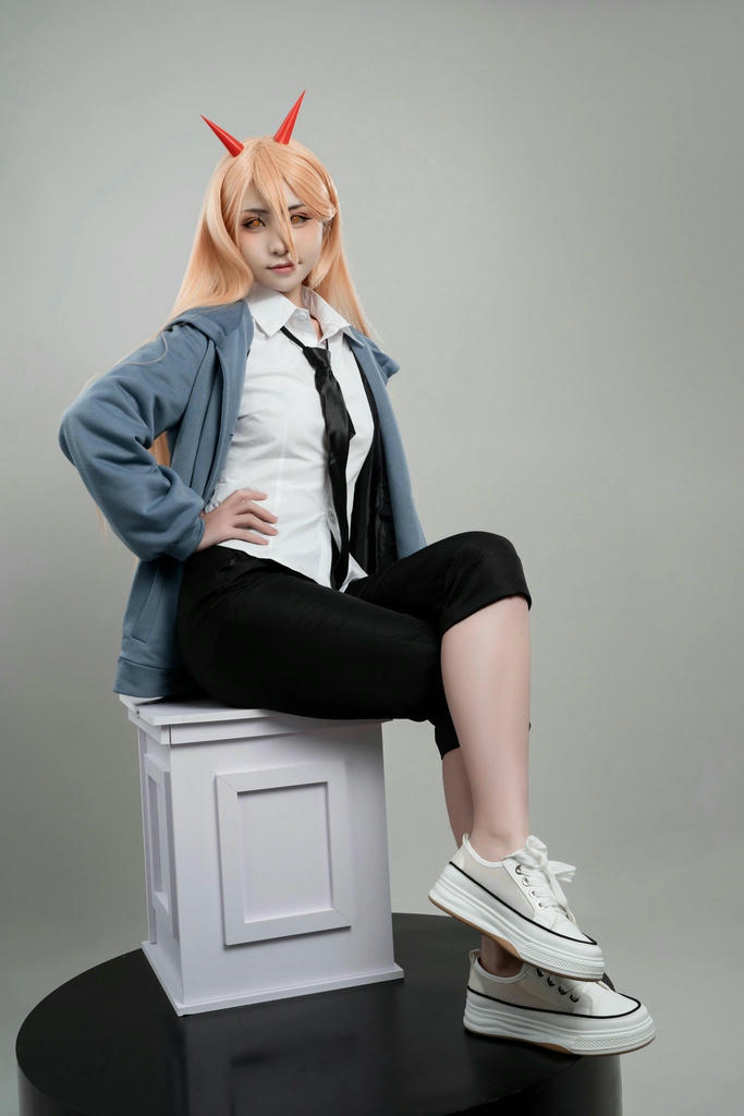 爆机少女喵小吉 NO.090 电锯人-帕瓦 [74P1V-368MB]_第3集