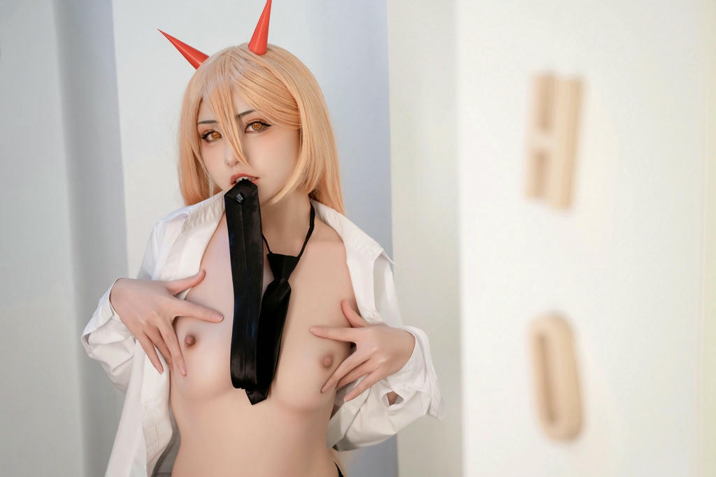 爆机少女喵小吉 NO.090 电锯人-帕瓦 [74P1V-368MB]_第3集