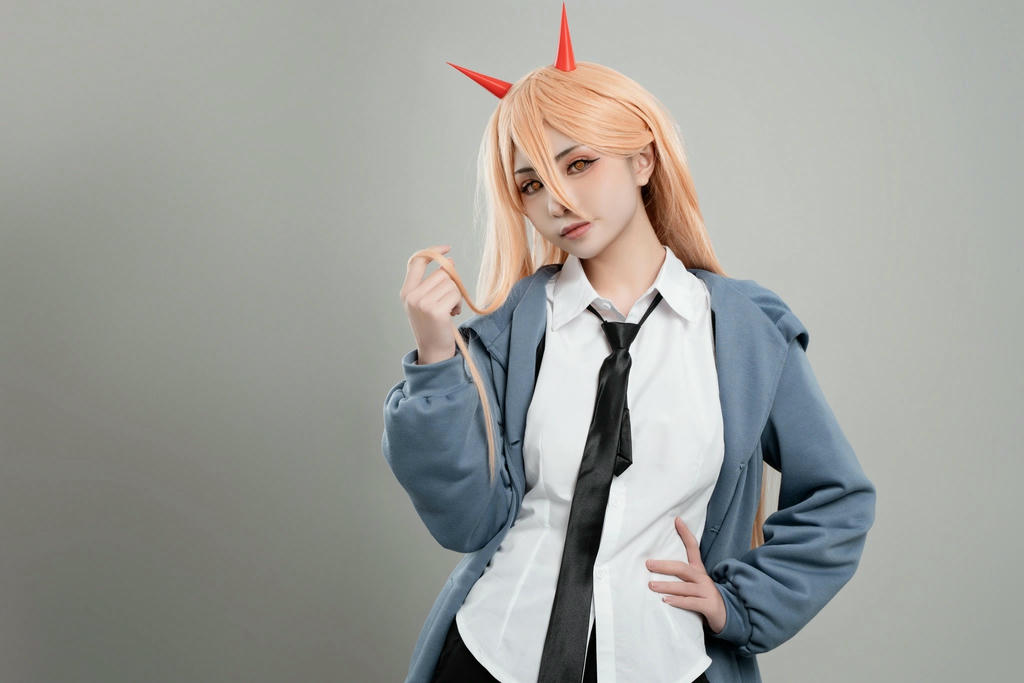 爆机少女喵小吉 NO.090 电锯人-帕瓦 [74P1V-368MB]_第3集