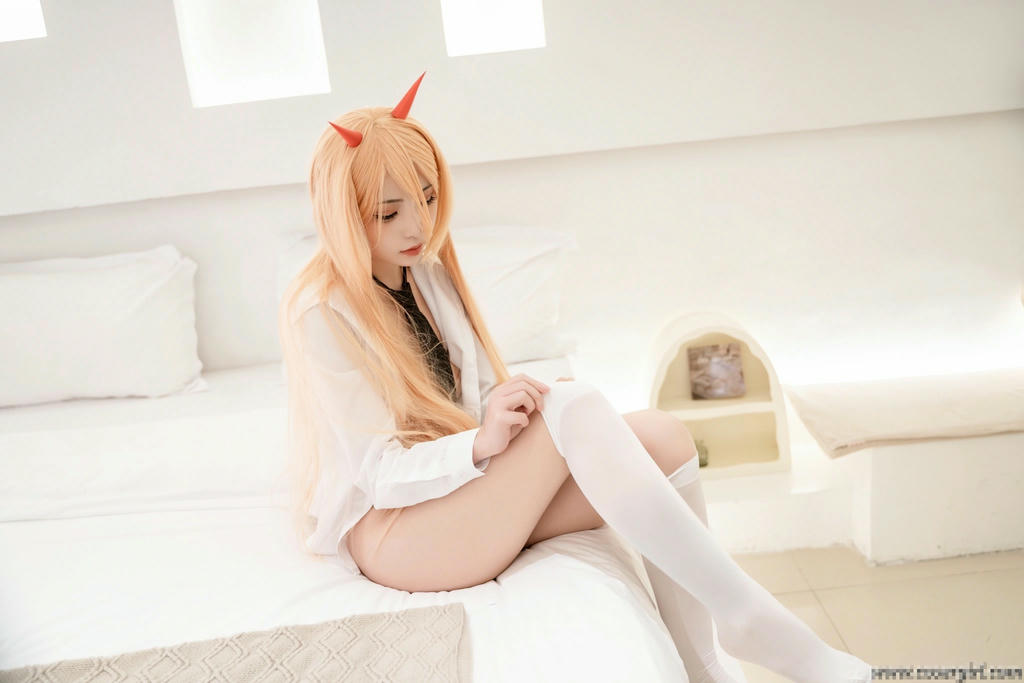 爆机少女喵小吉 NO.090 电锯人-帕瓦 [74P1V-368MB]_第1集