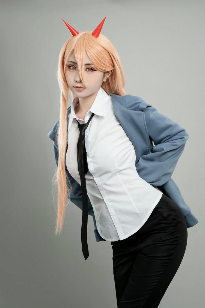 爆机少女喵小吉 NO.090 电锯人-帕瓦 [74P1V-368MB]_第1集