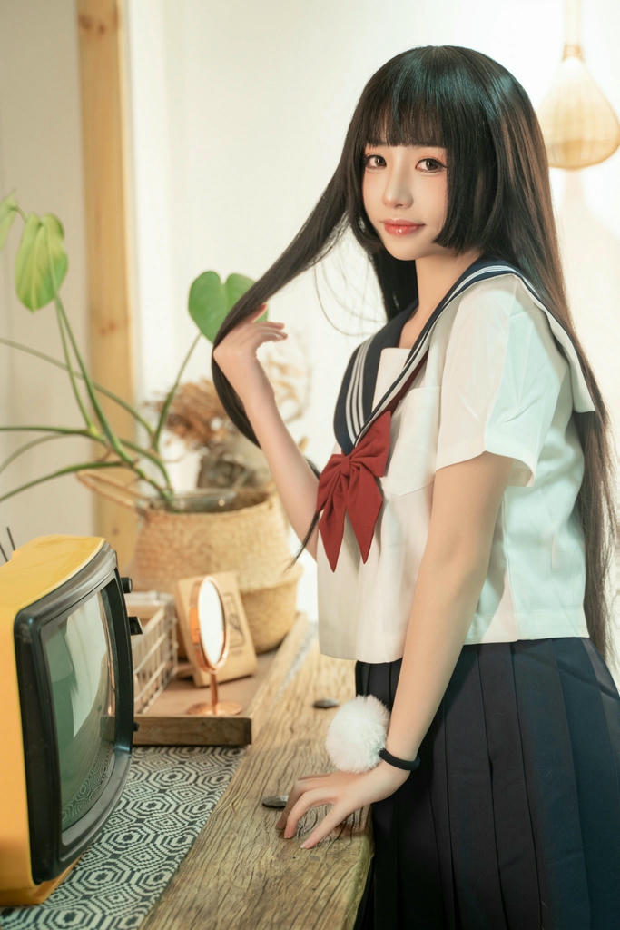 爆机少女喵小吉 NO.091 日常写真-放课后 [64P1V-371MB]_第1集