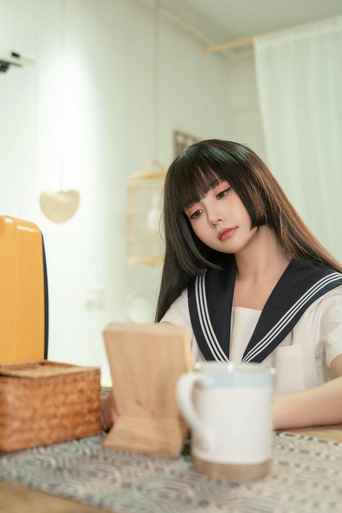 爆机少女喵小吉 NO.091 日常写真-放课后 [64P1V-371MB]_第1集