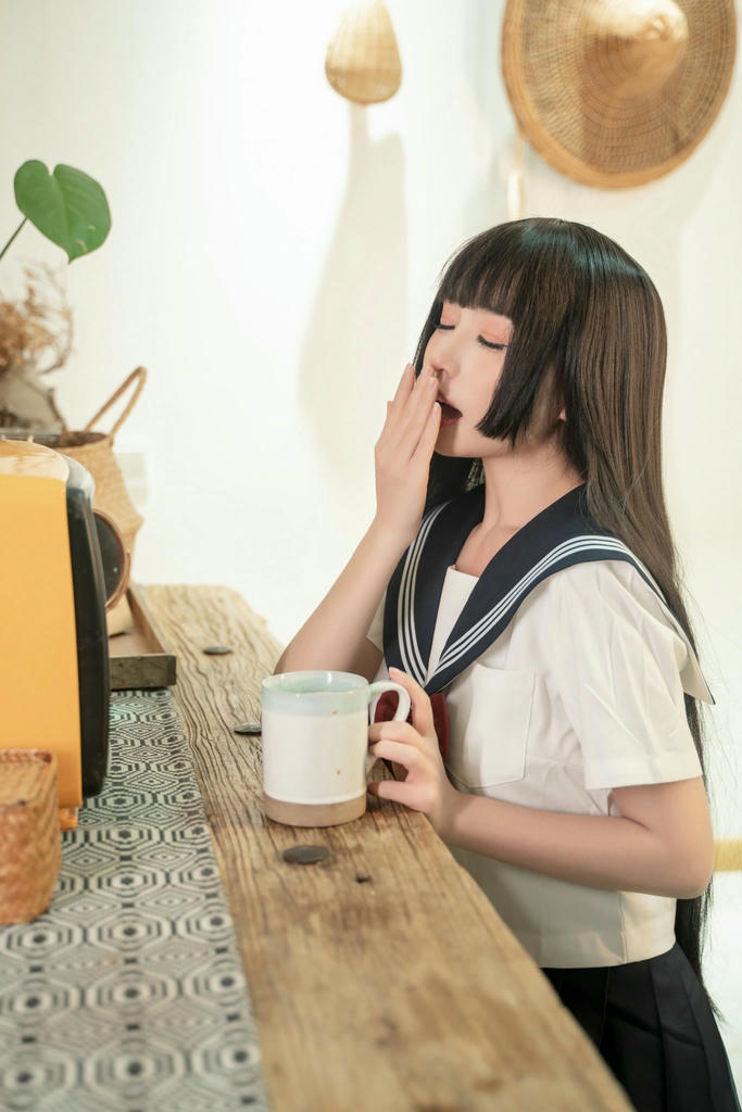 爆机少女喵小吉 NO.091 日常写真-放课后 [64P1V-371MB]_第1集