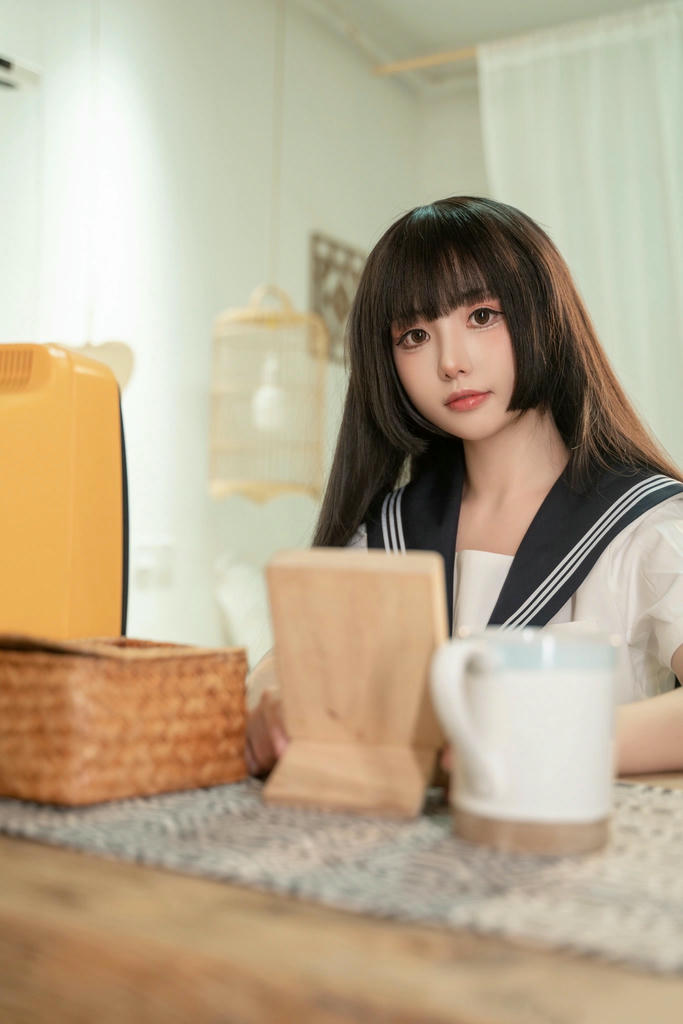 爆机少女喵小吉 NO.091 日常写真-放课后 [64P1V-371MB]_第2集