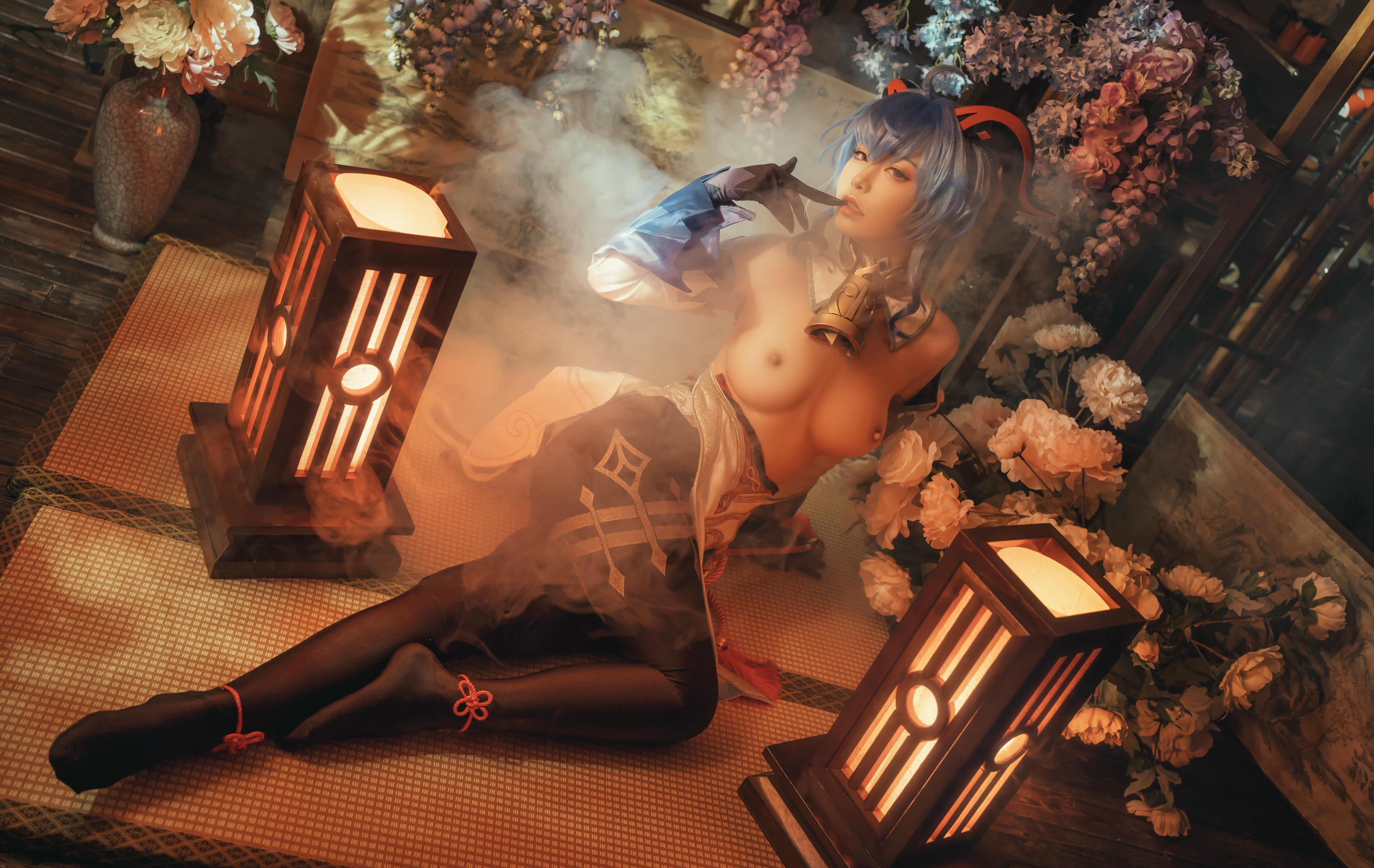 爆机少女喵小吉 NO.022 4月订阅T3 原神-甘雨 [61P1V 1.9GB]-Pic_第1集